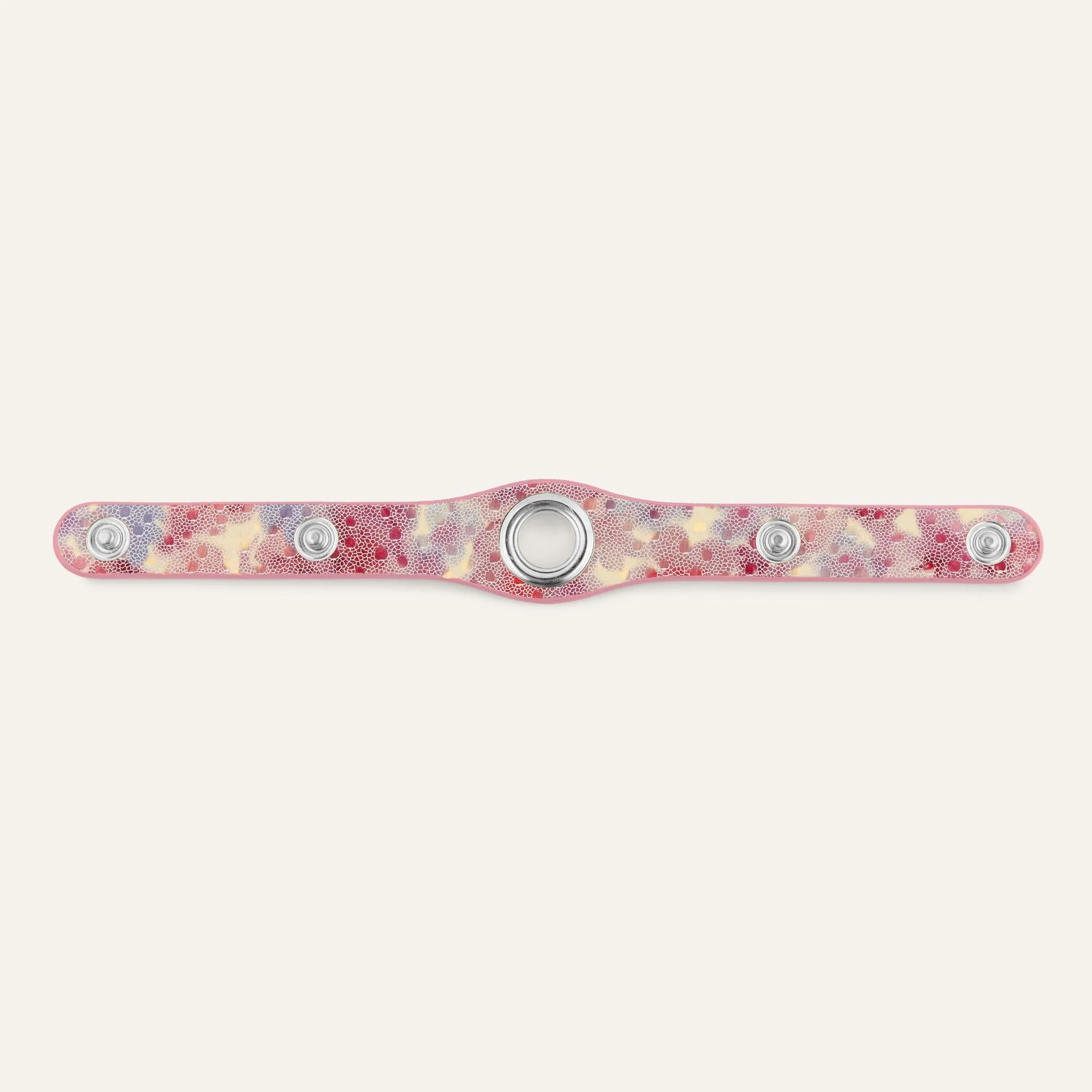 Deco Stud | Cherry Blossom with Silver hardware