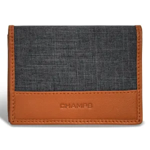 Denim / Leather Cardholder