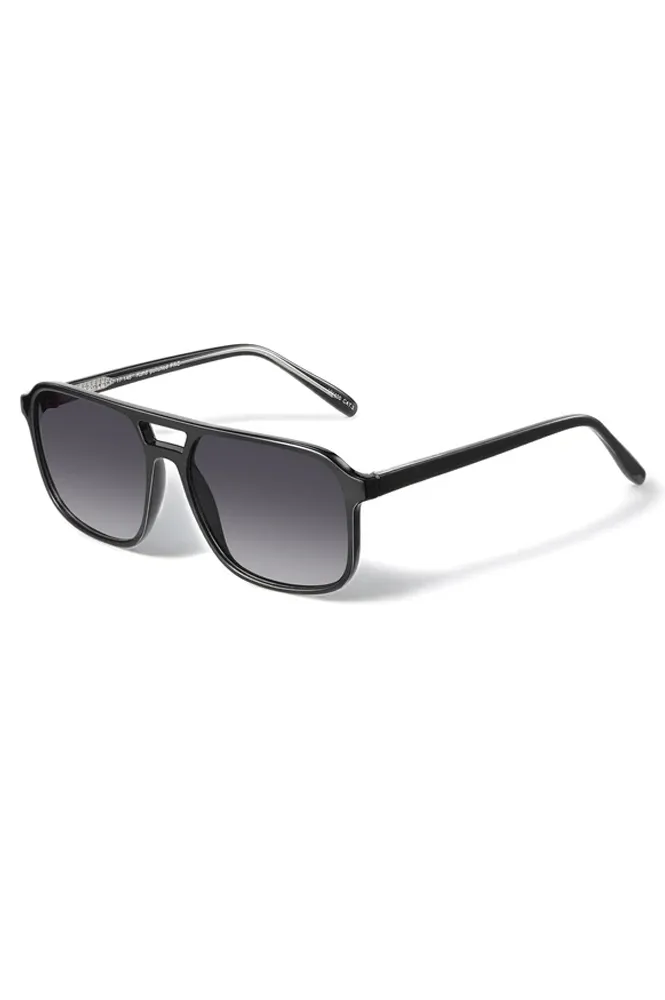 Eco Shades Lai Black Sunglasses