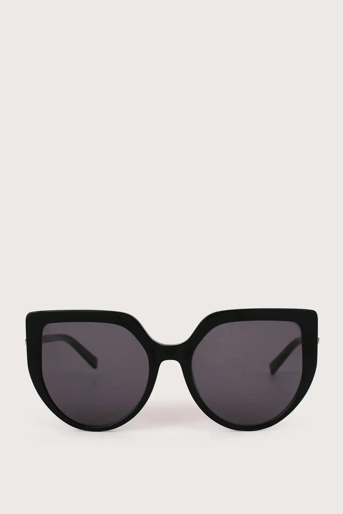 Eugenia Black Cat-Eye Sunglasses	