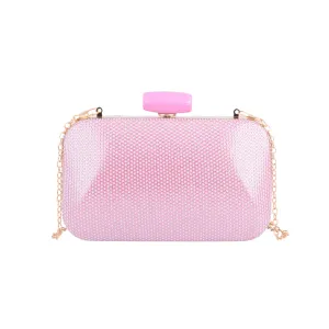 Evening Kiss Clasp Sparkle Clutch