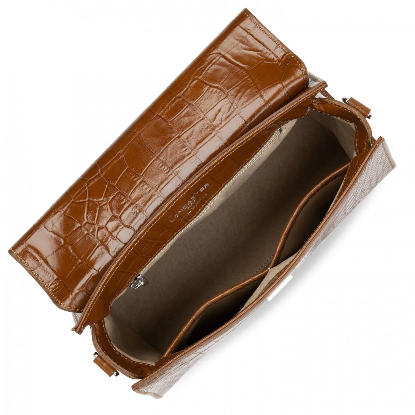 EXOTIC CROCO HANDLE BAG