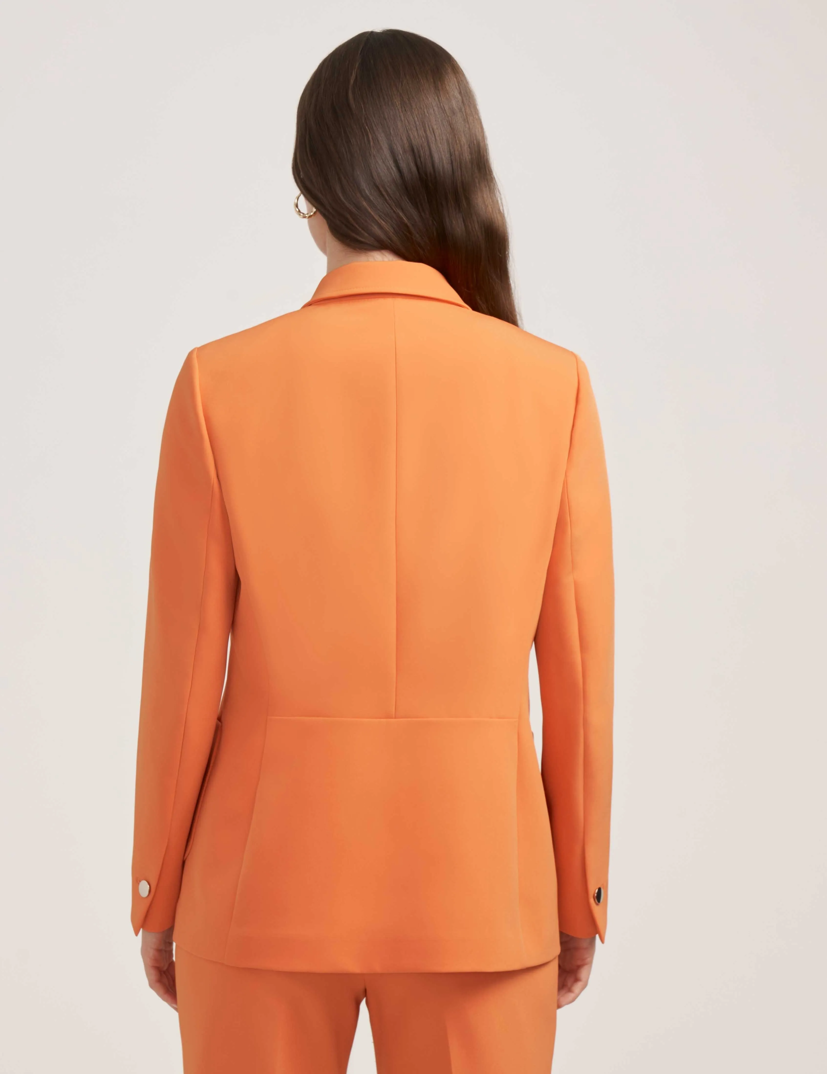 Faux Double-Breasted Patch Pocket Jacket- Sale