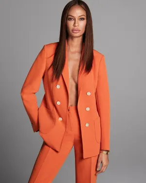 Faux Double-Breasted Patch Pocket Jacket- Sale