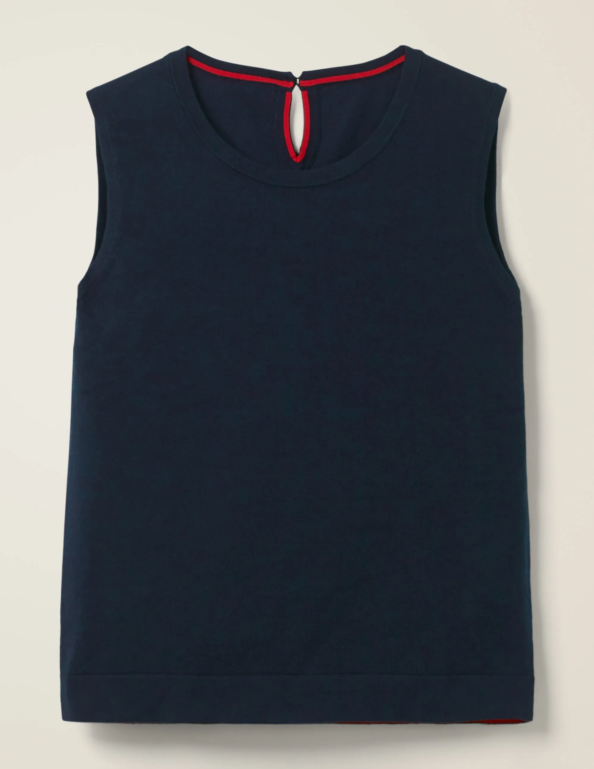 Favourite Knitted Tank-Navy