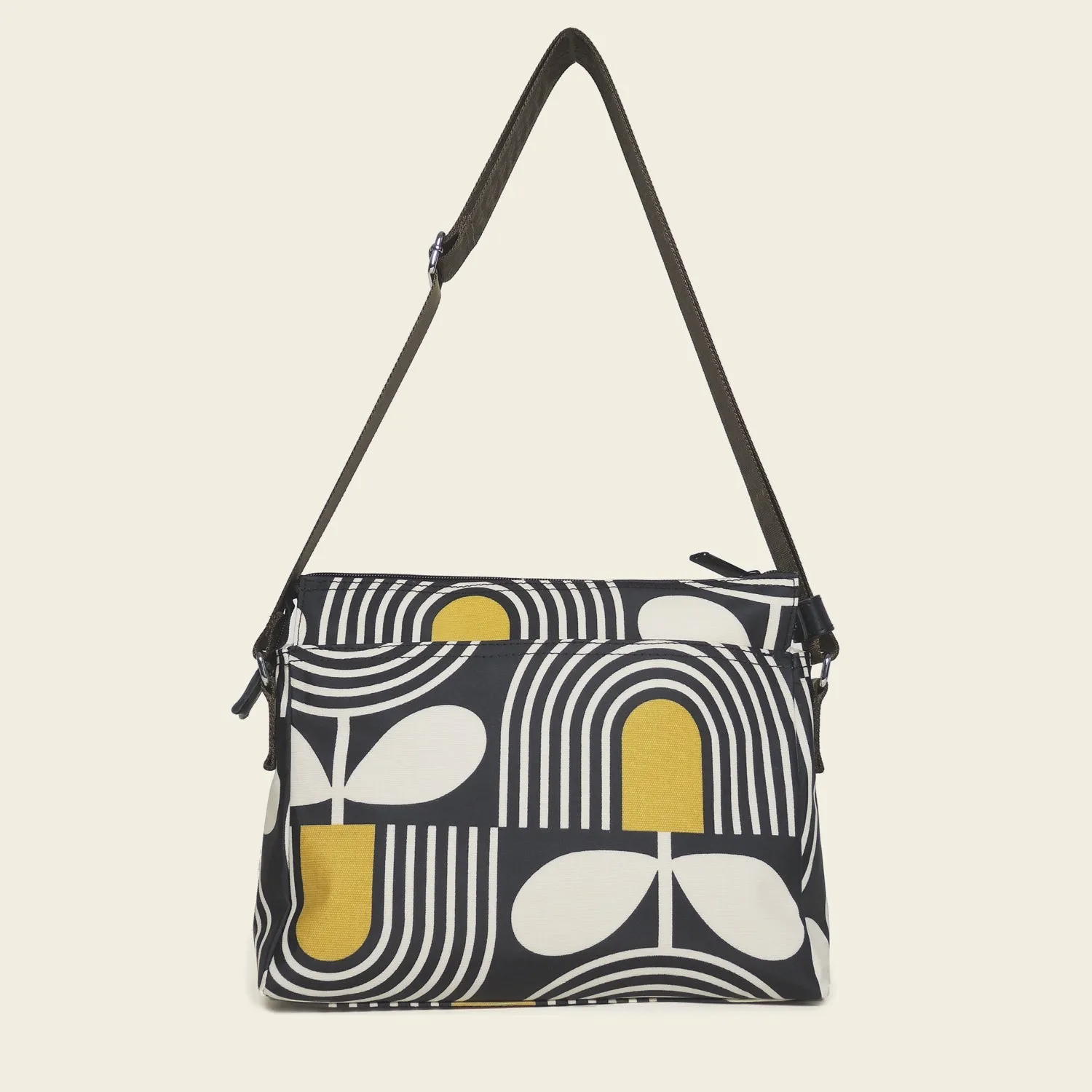 Fielder Crossbody - Giant Striped Tulip Noir