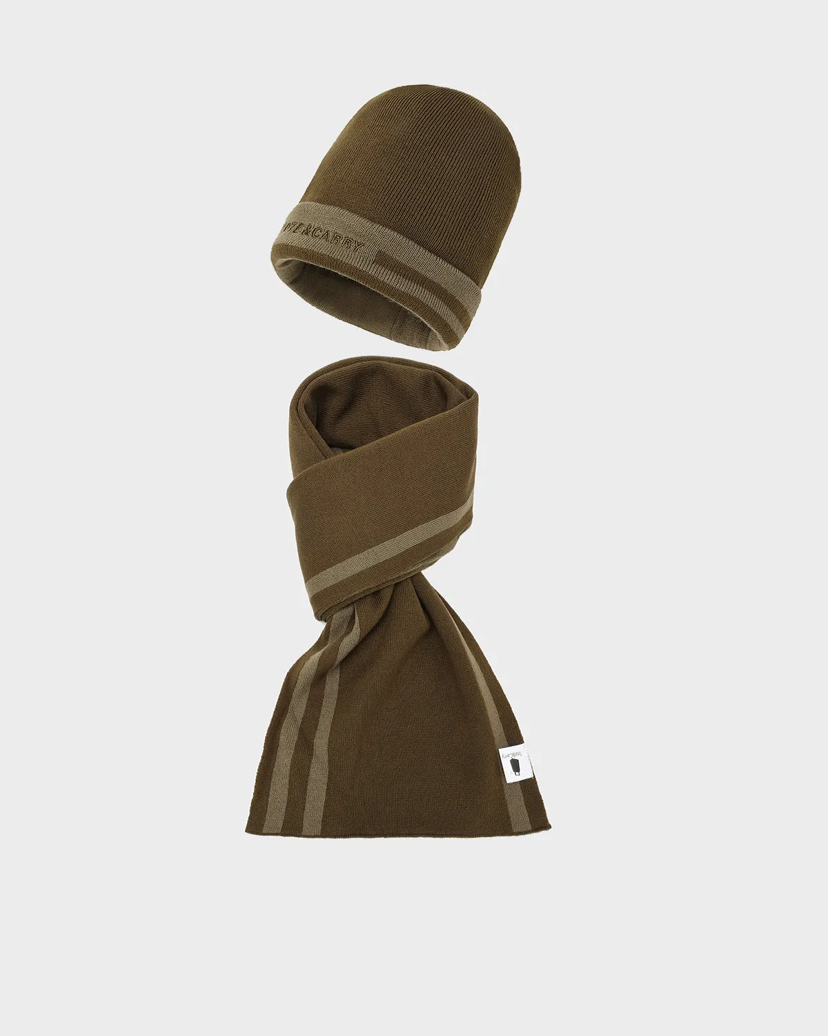 First Class Tracksuit & Beanie Scarf Set in Grey
