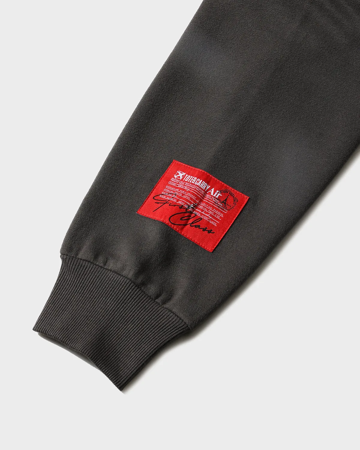 First Class Tracksuit & Beanie Scarf Set in Grey