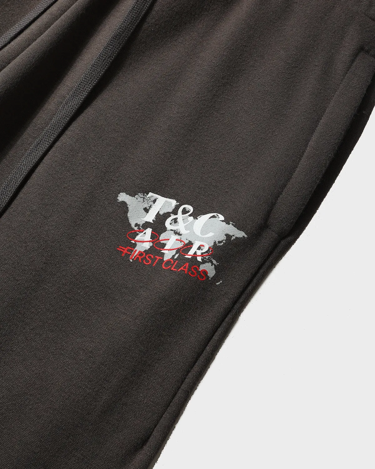 First Class Tracksuit & Beanie Scarf Set in Grey