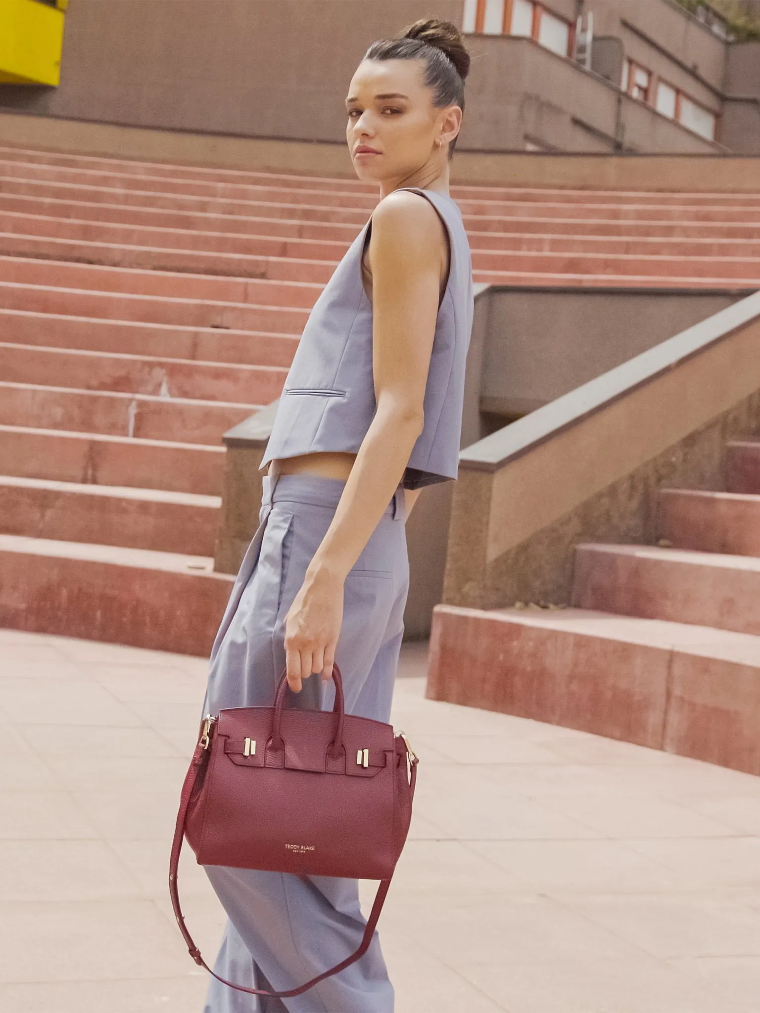 Gigi Stampato  11 - Dark Red