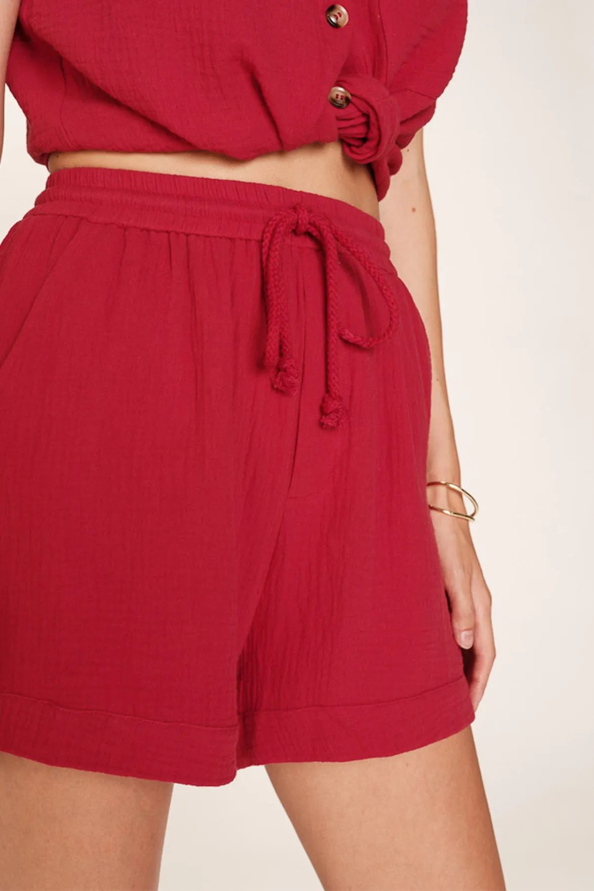 Grace & Mila Rio Flash Cerise Shorts
