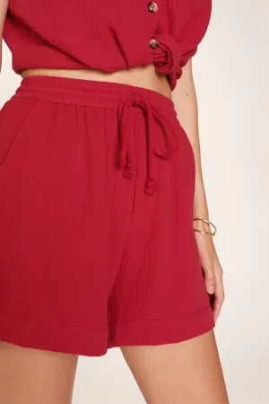 Grace & Mila Rio Flash Cerise Shorts