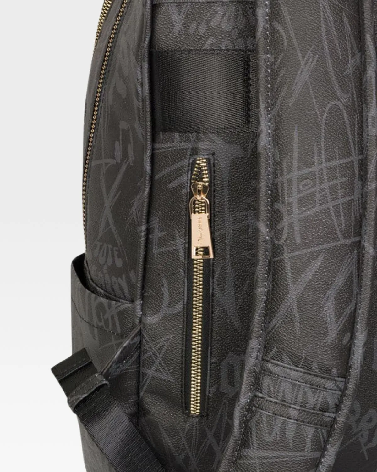 Graffiti Tombstone Roller Duffle Set in Black