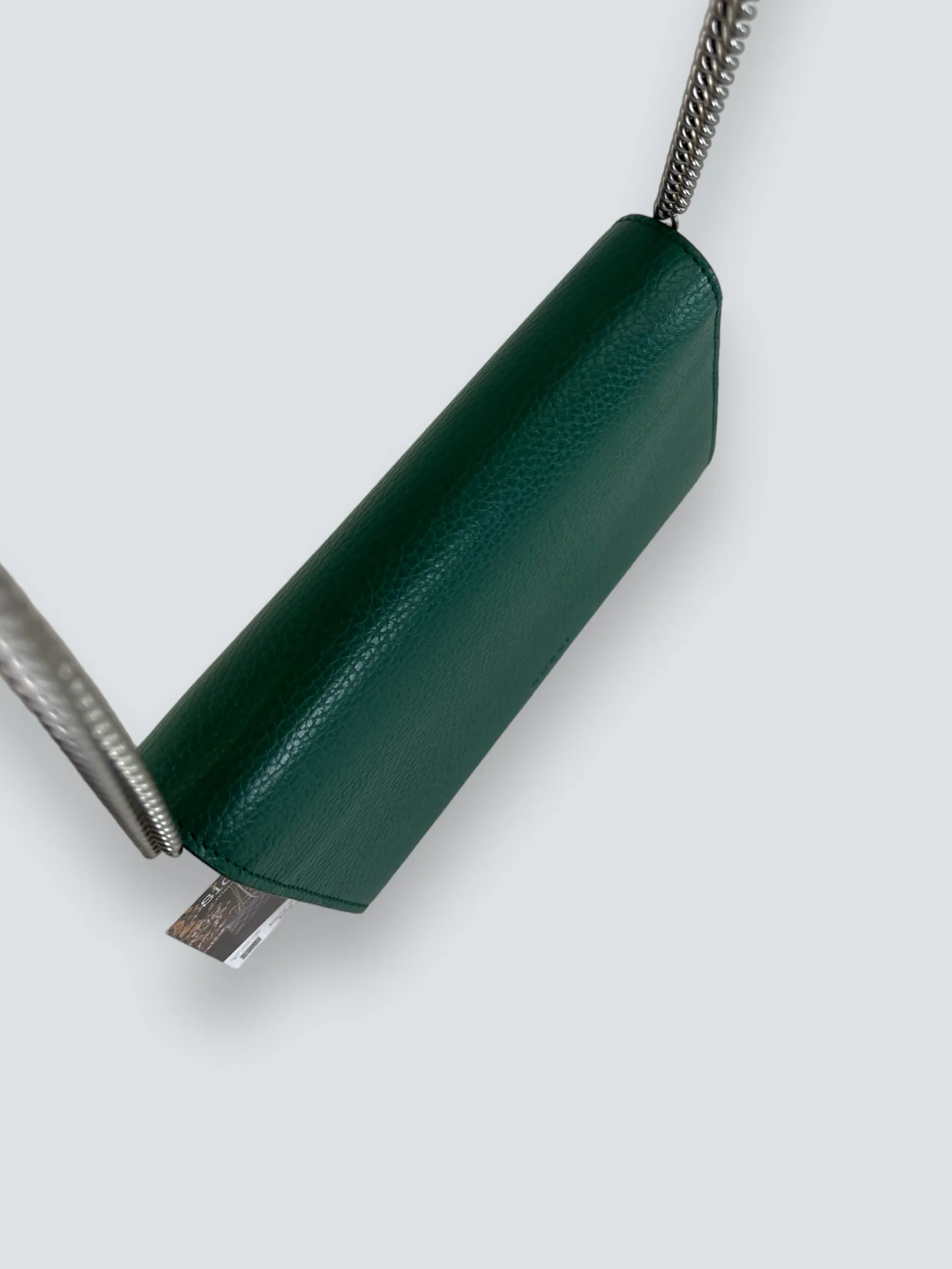 Gucci Emerald Green Leather Small Dionysus