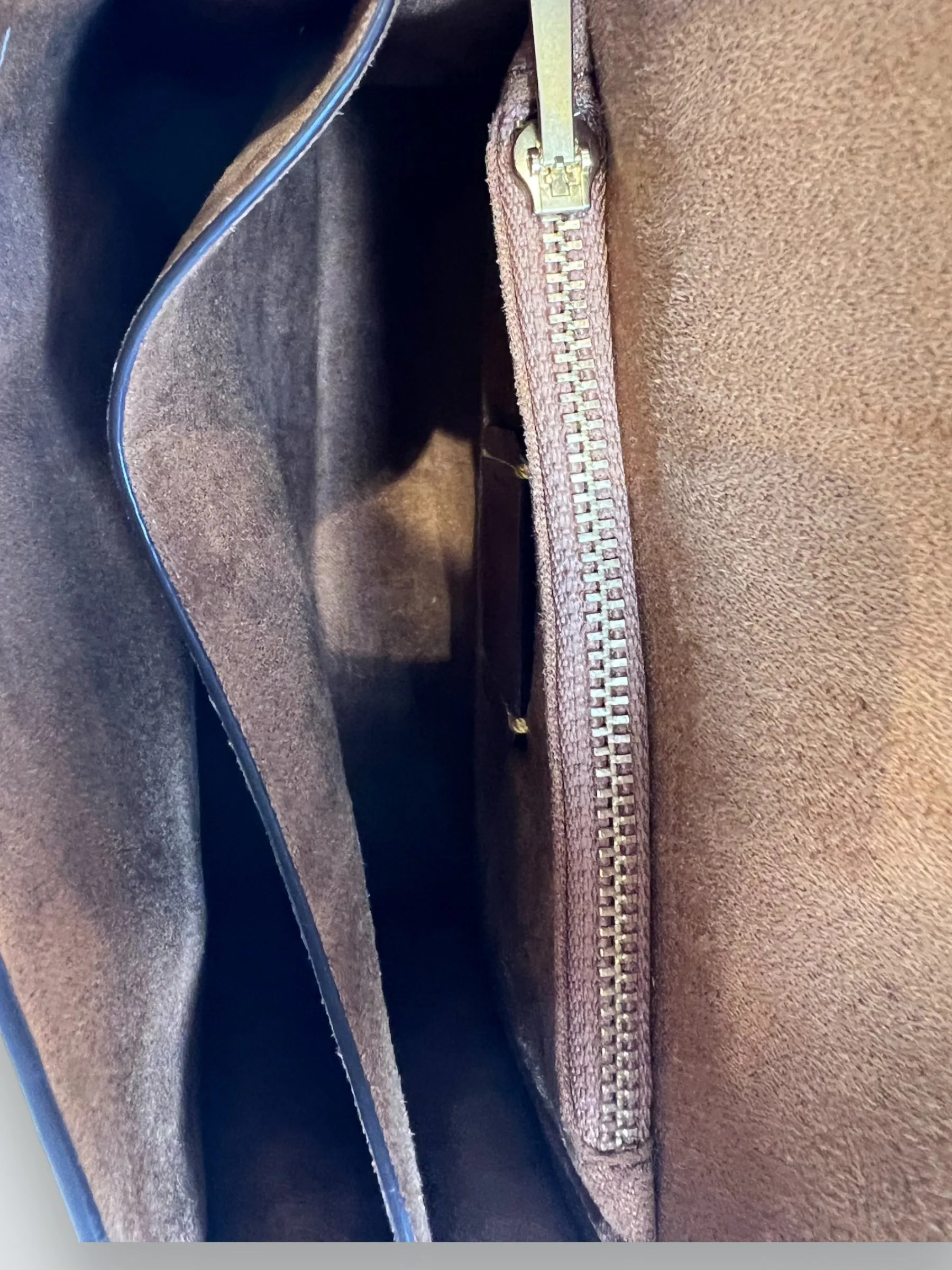 Gucci Monogram Canvas & Suede Dionysus Shoulder Bag