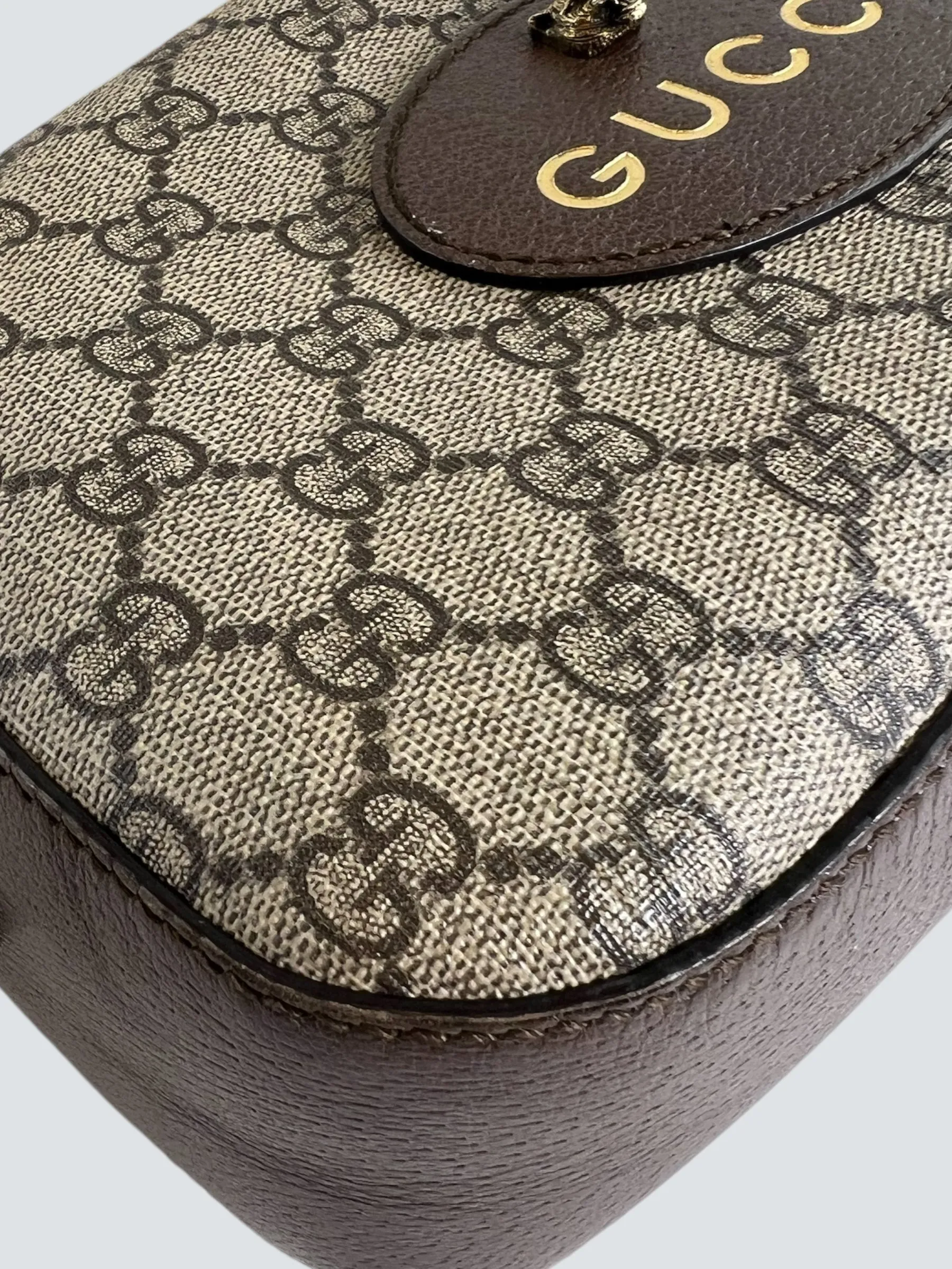 Gucci Monogram Canvas Crossbody