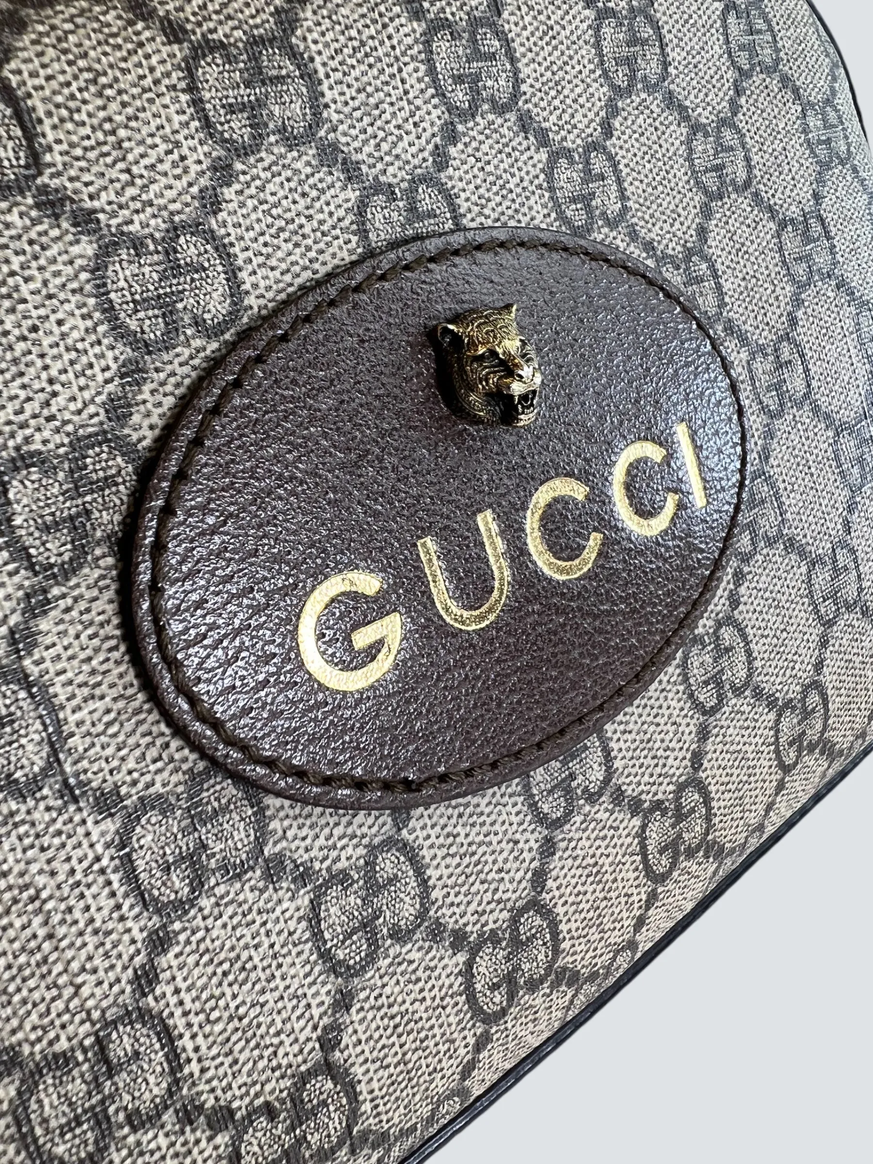 Gucci Monogram Canvas Crossbody