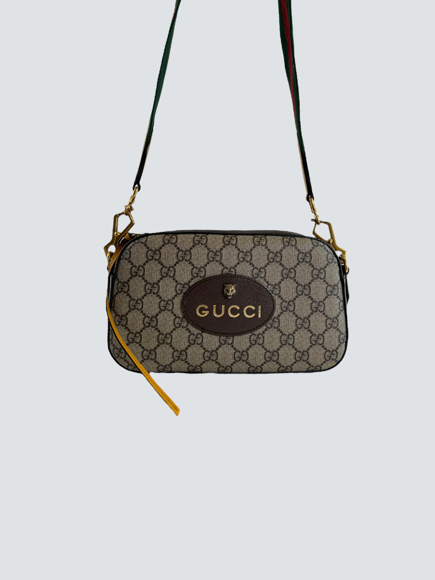 Gucci Monogram Canvas Crossbody