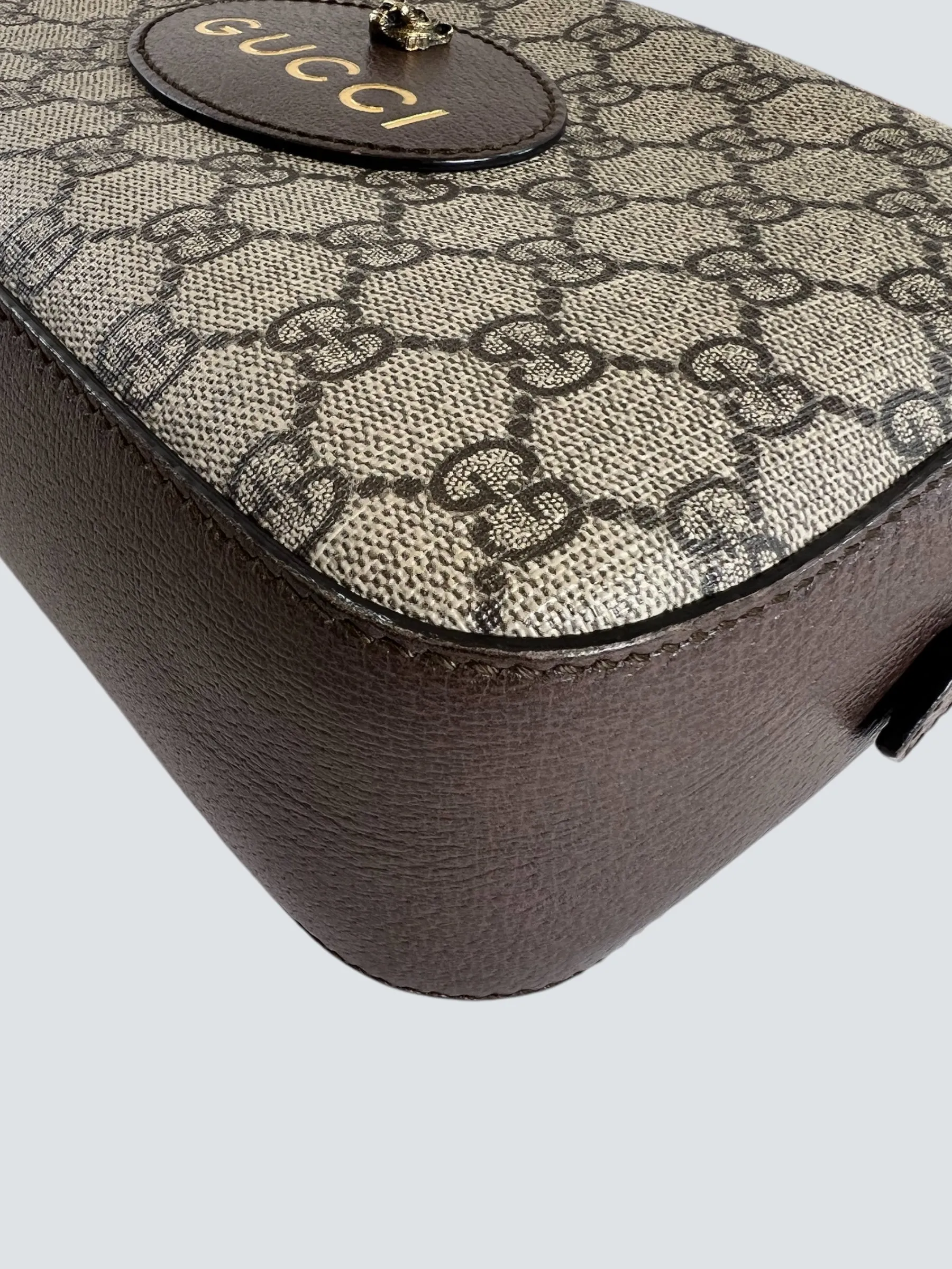 Gucci Monogram Canvas Crossbody