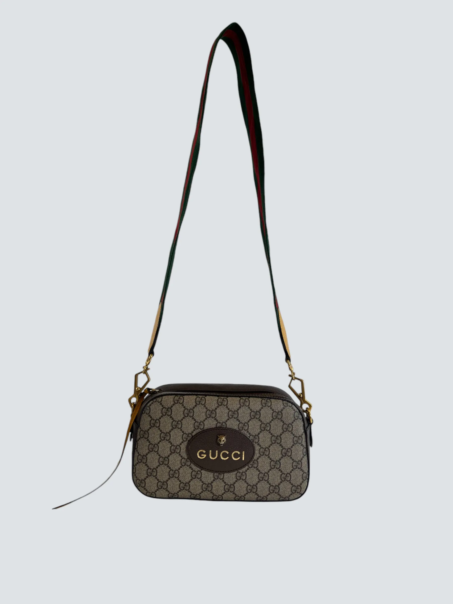 Gucci Monogram Canvas Crossbody