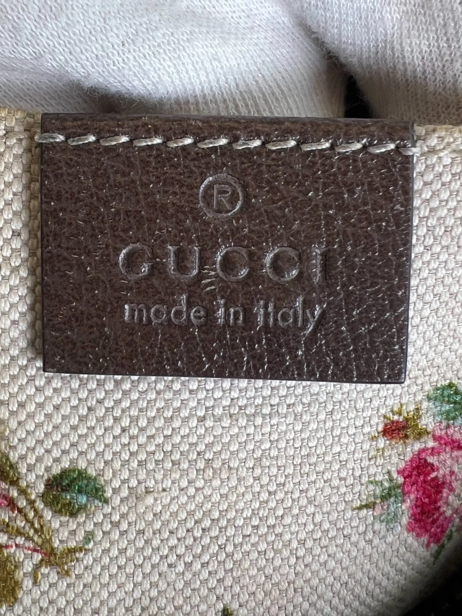 Gucci Monogram Canvas Crossbody