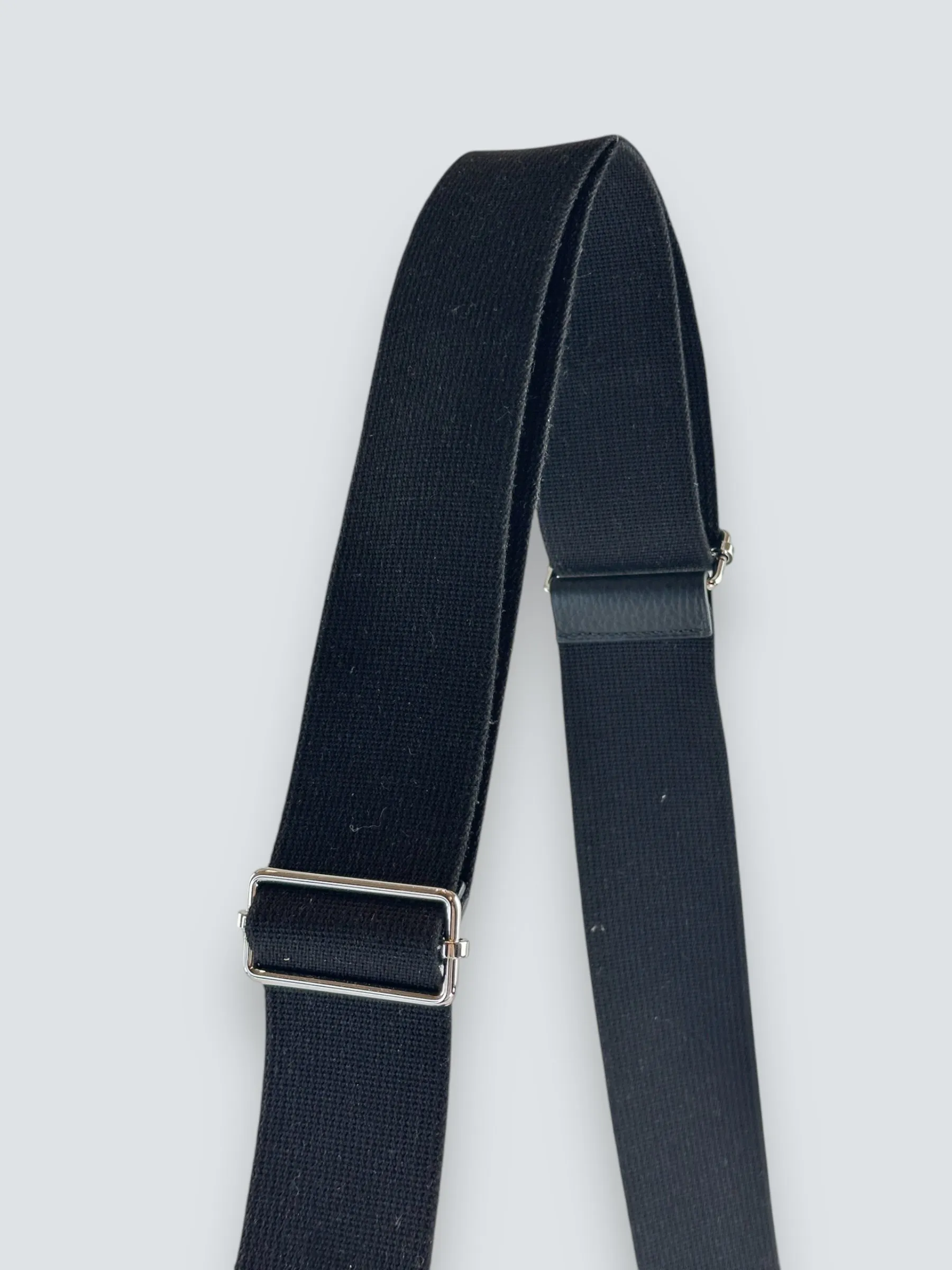 Hermes Black Leather Medium Evelyne Crossbody