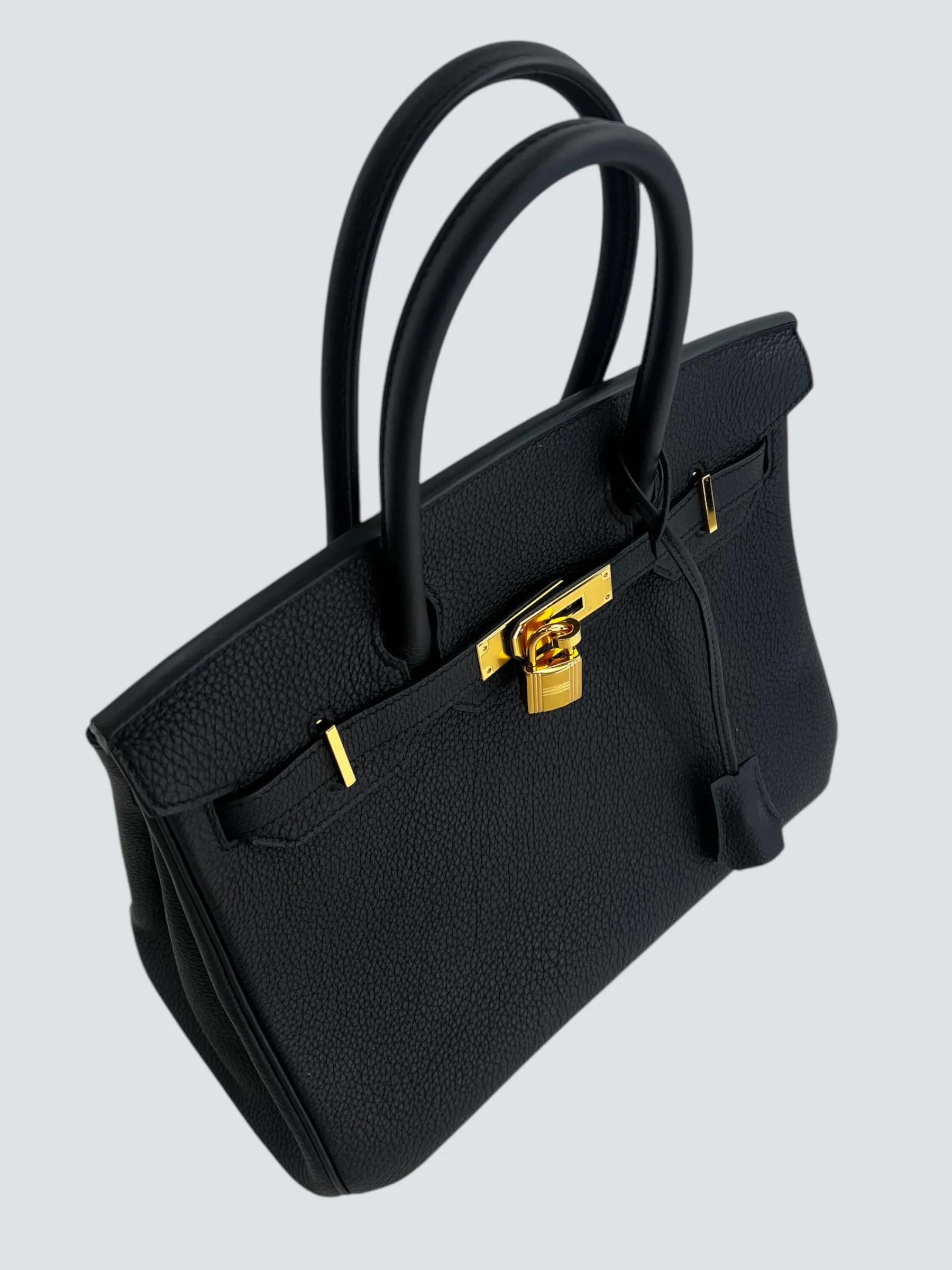 Hermès Black Togo Leather Birkin 30