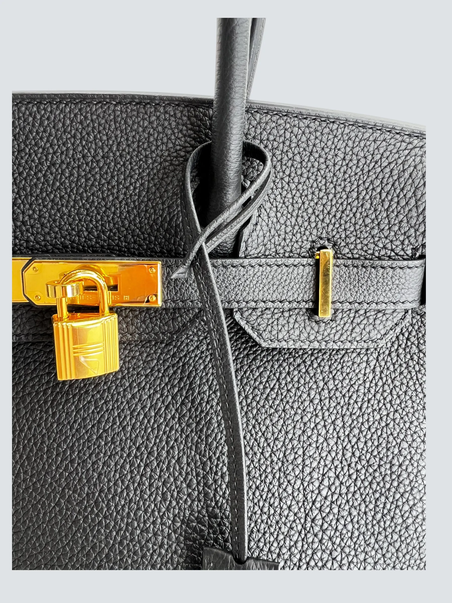 Hermès Black Togo Leather Birkin 30