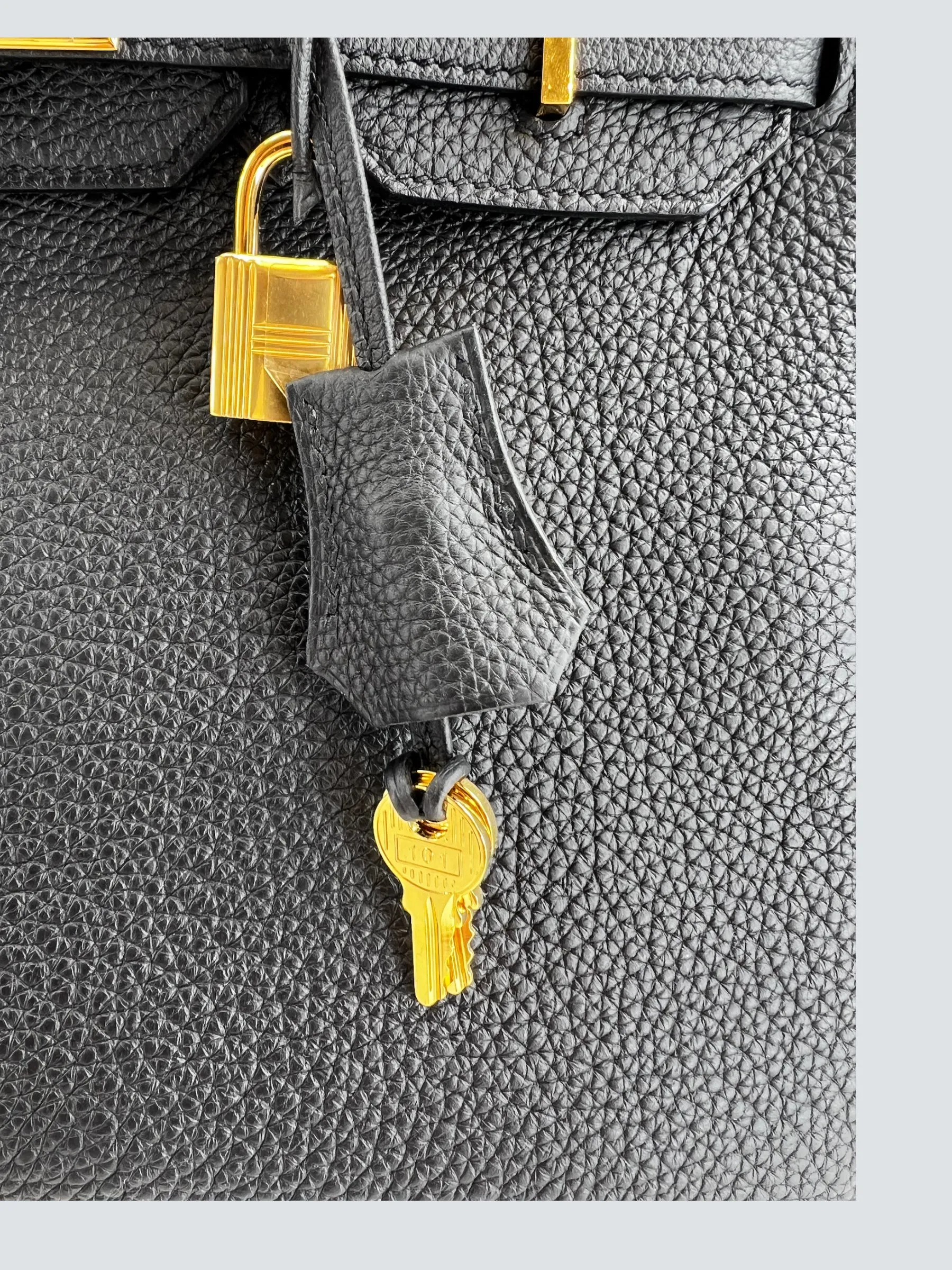 Hermès Black Togo Leather Birkin 30