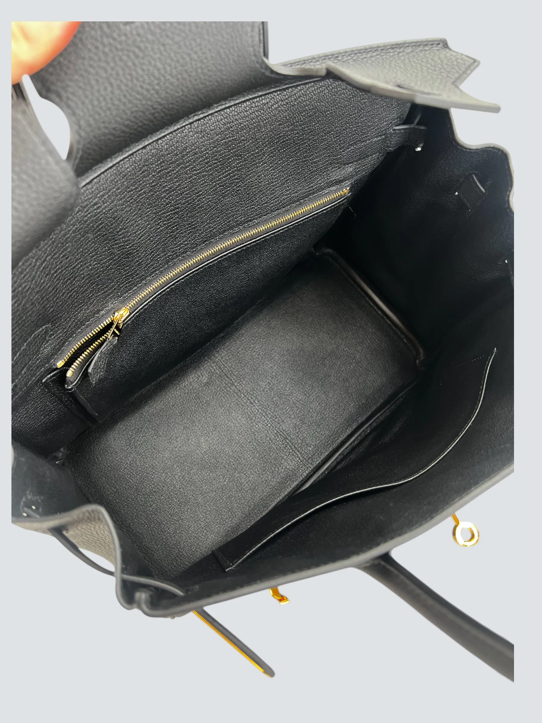Hermès Black Togo Leather Birkin 30