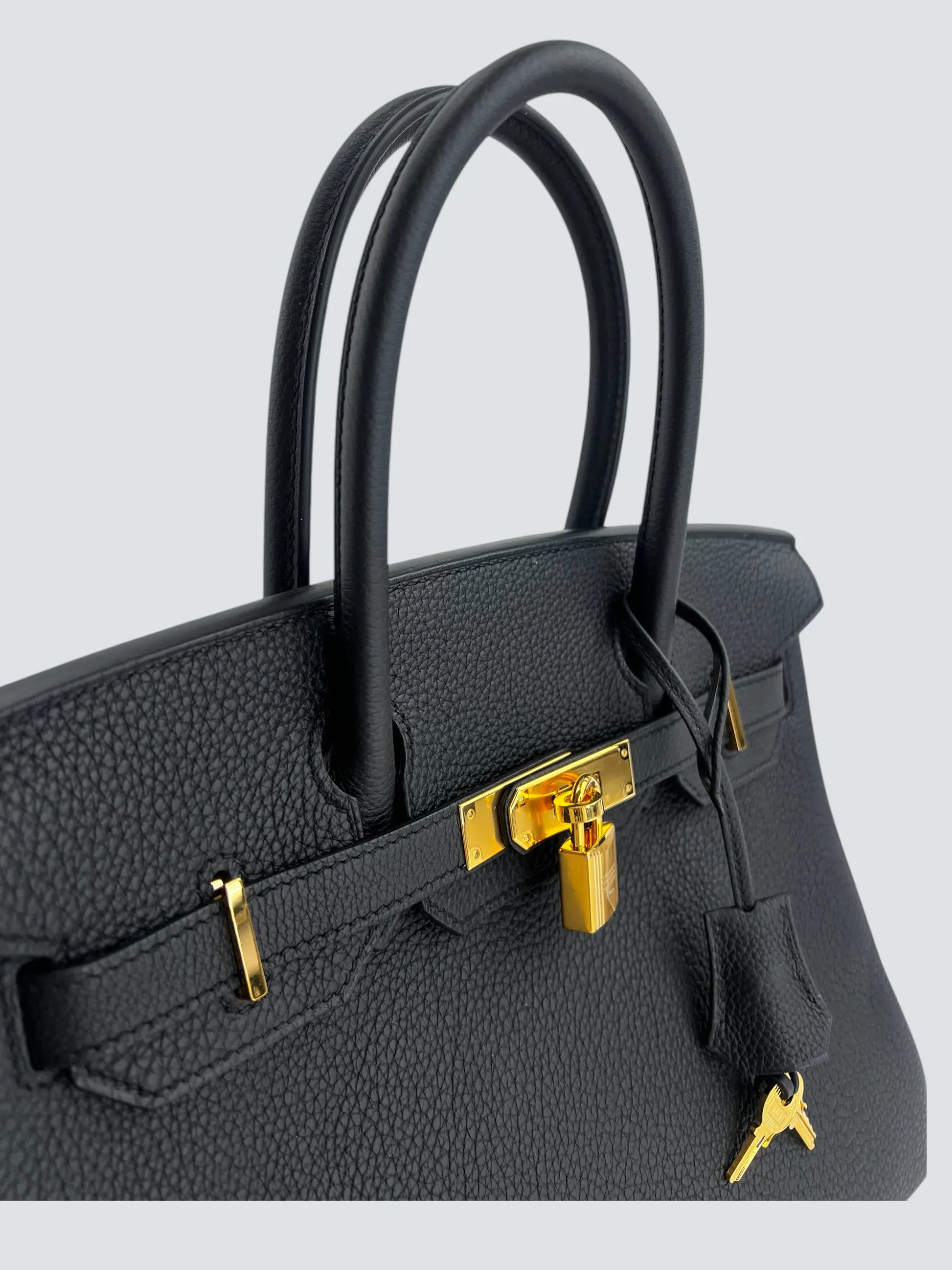 Hermès Black Togo Leather Birkin 30
