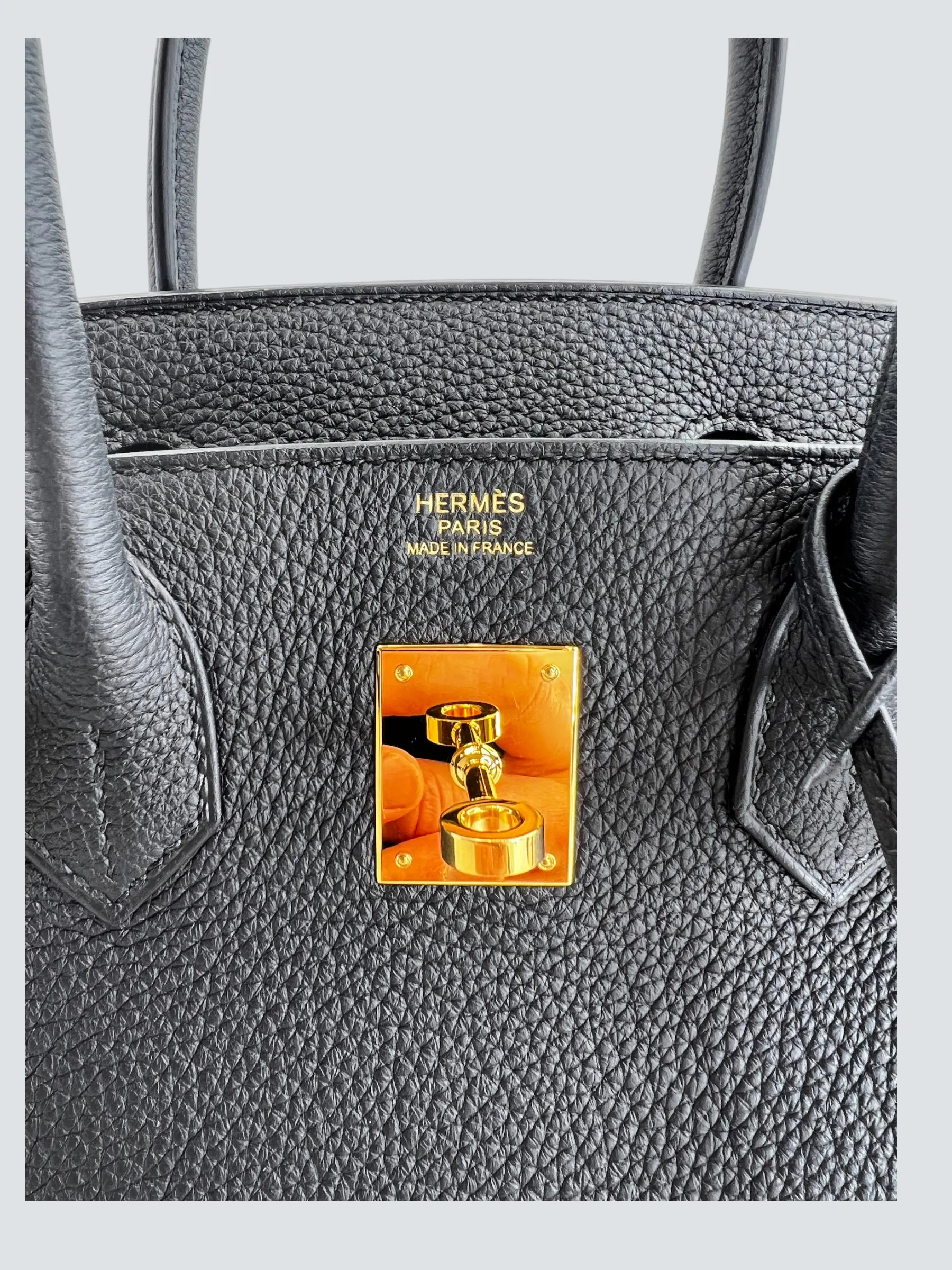 Hermès Black Togo Leather Birkin 30