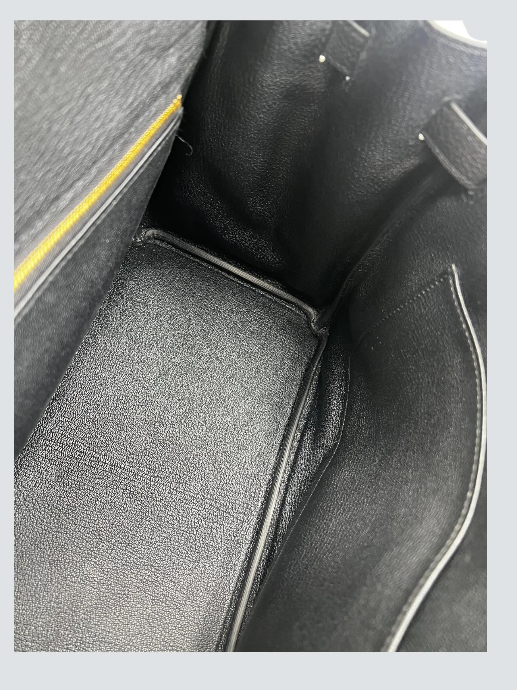 Hermès Black Togo Leather Birkin 30