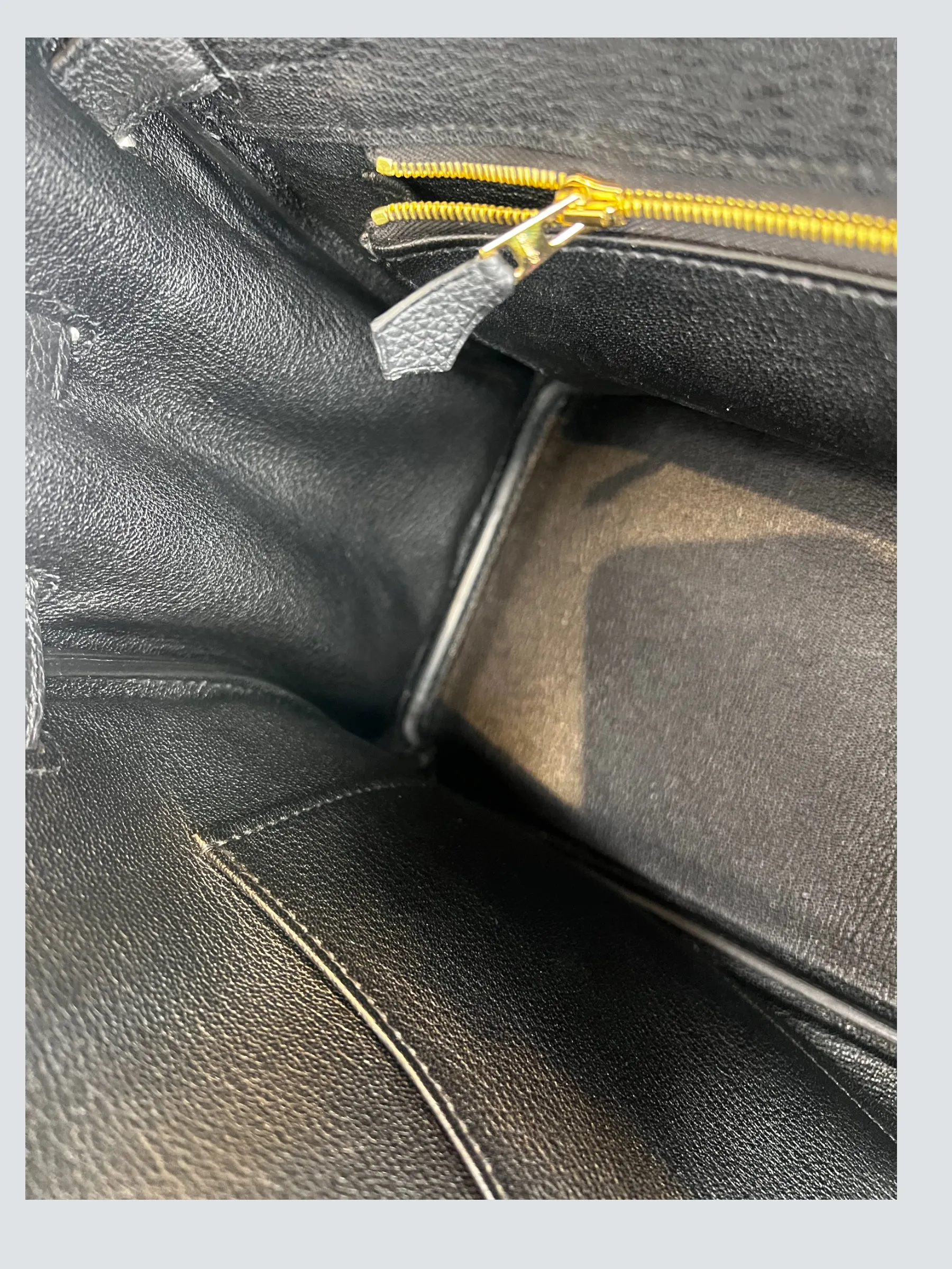 Hermès Black Togo Leather Birkin 30