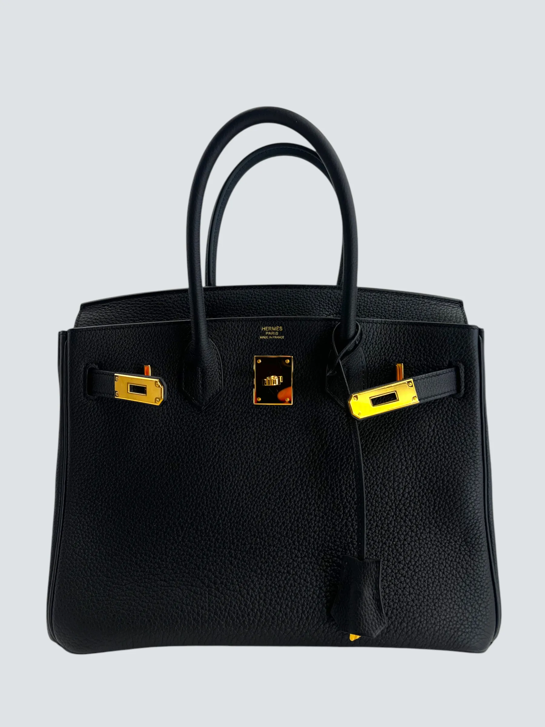 Hermès Black Togo Leather Birkin 30