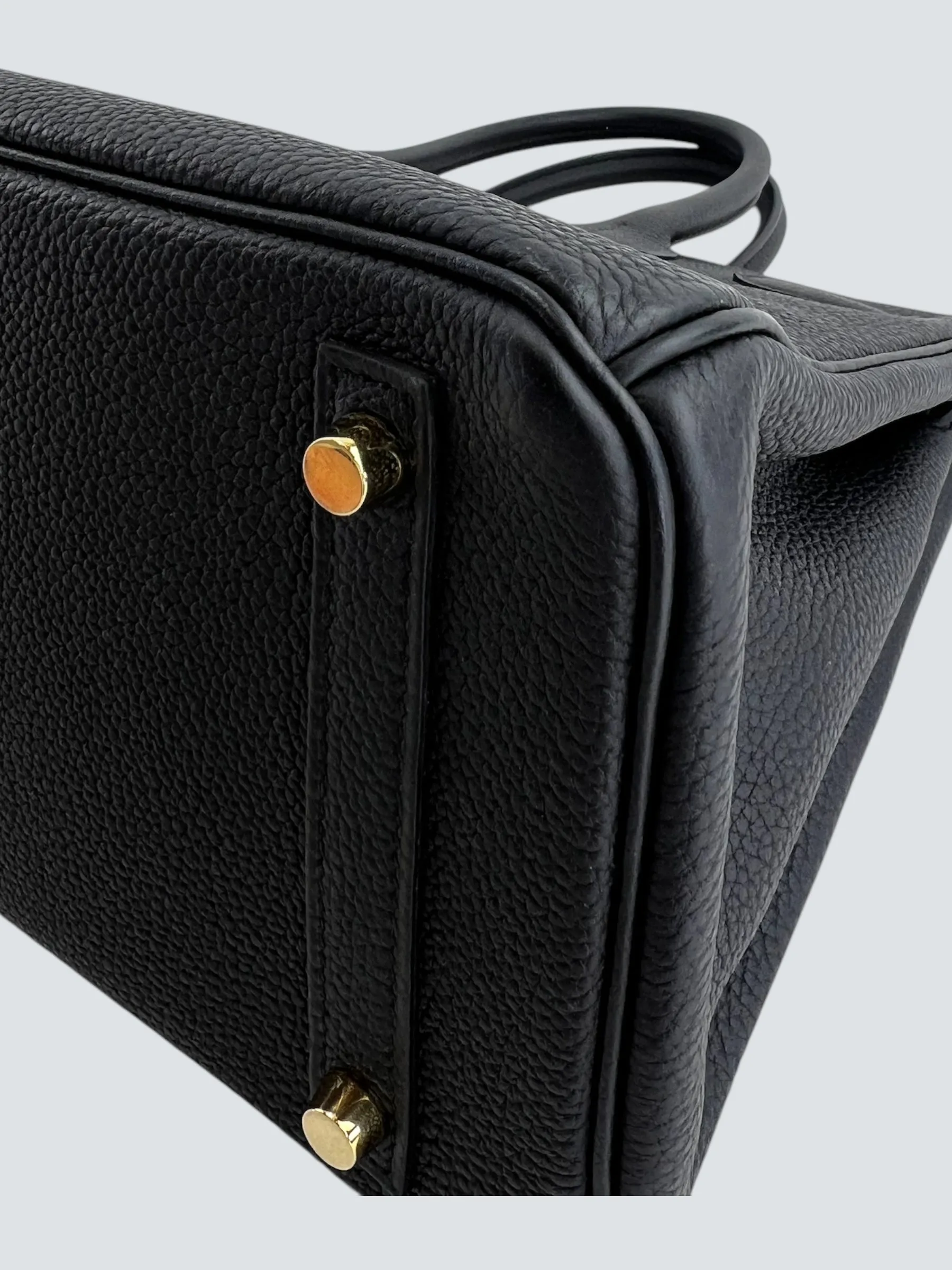 Hermès Black Togo Leather Birkin 30