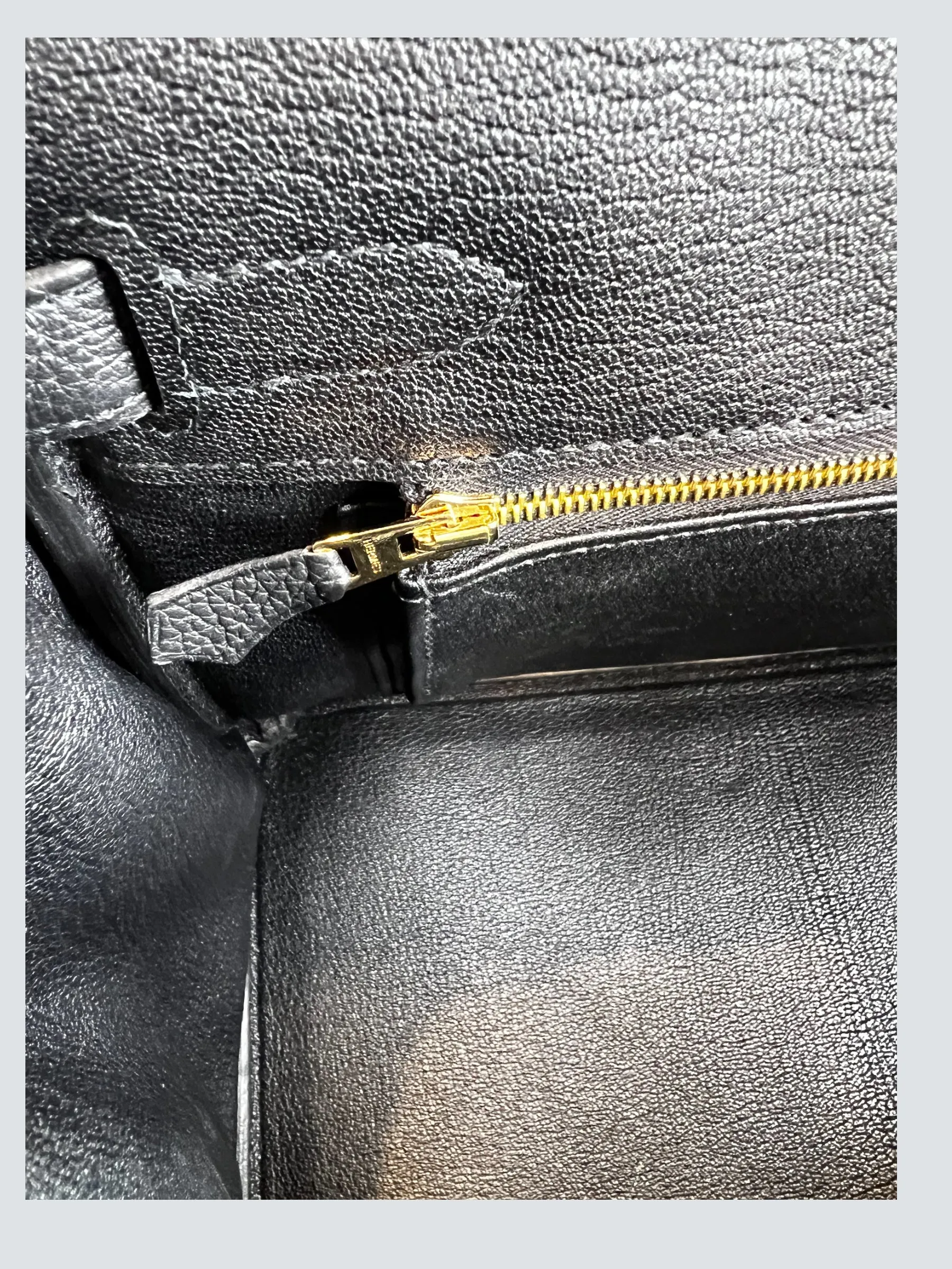 Hermès Black Togo Leather Birkin 30