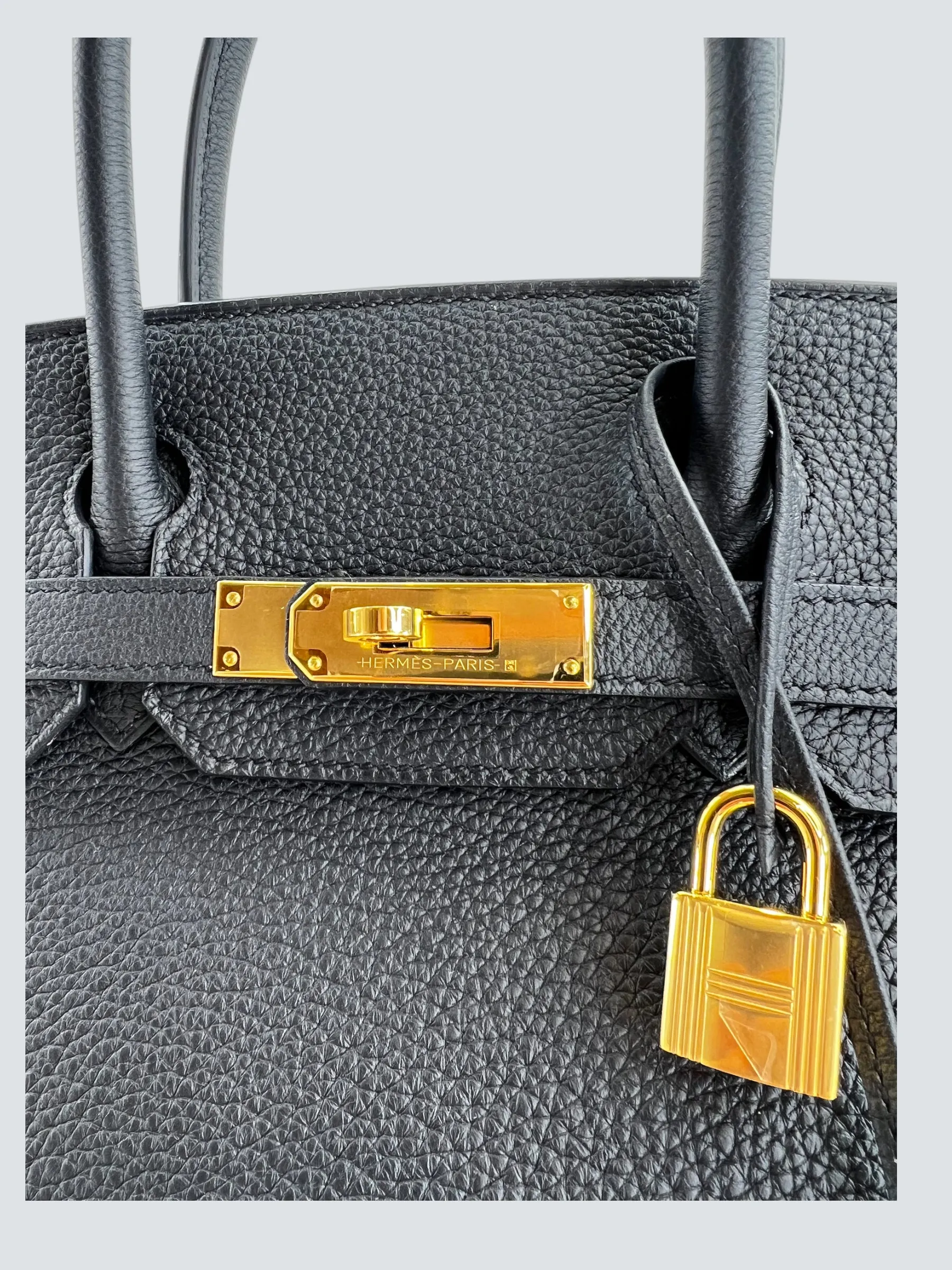 Hermès Black Togo Leather Birkin 30