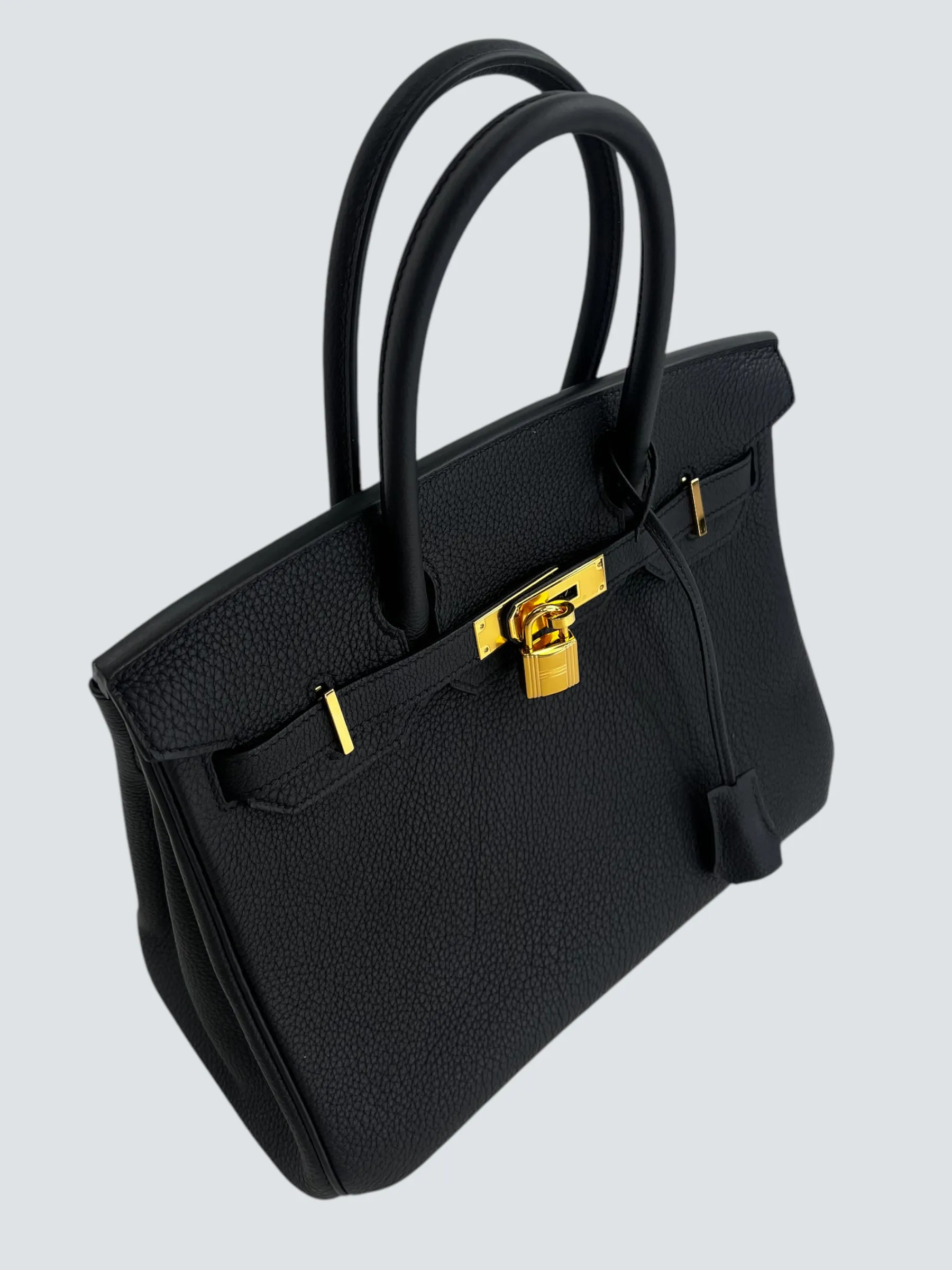 Hermès Black Togo Leather Birkin 30