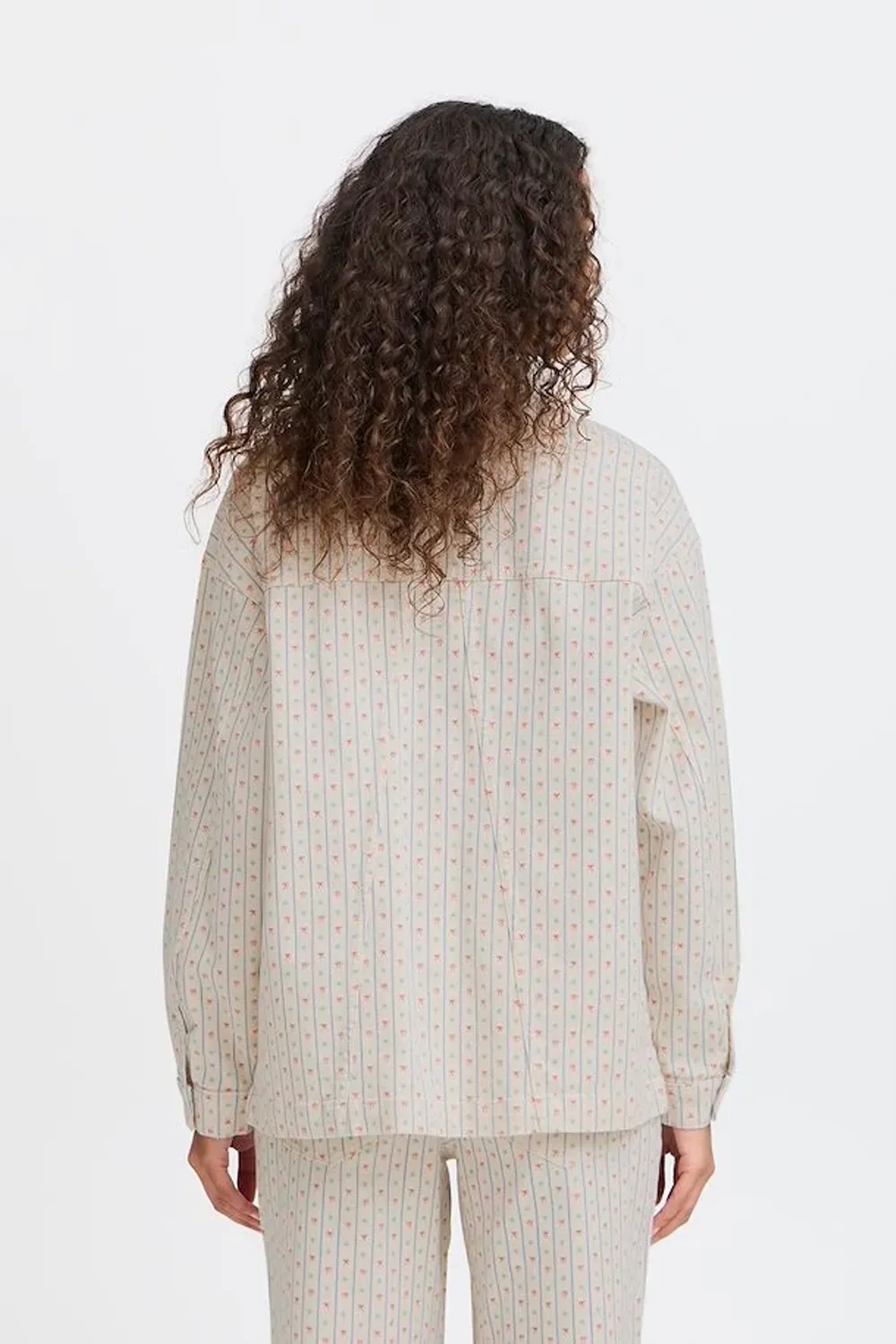 ICHI Brokes Birch Shirt