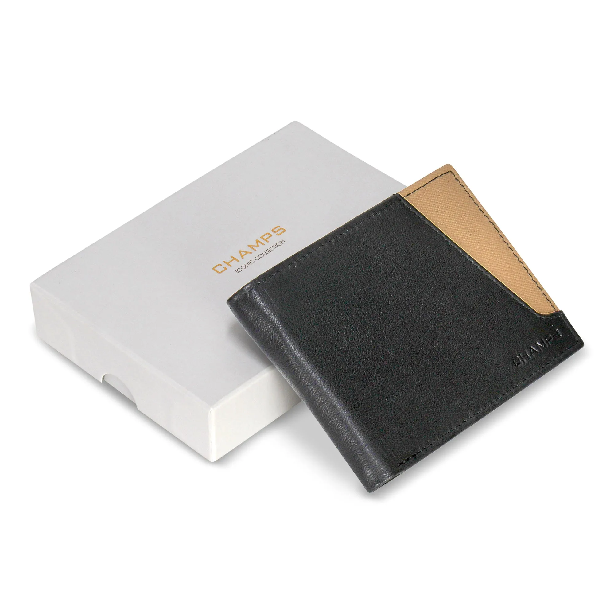 Iconic / Leather Top Wing Wallet