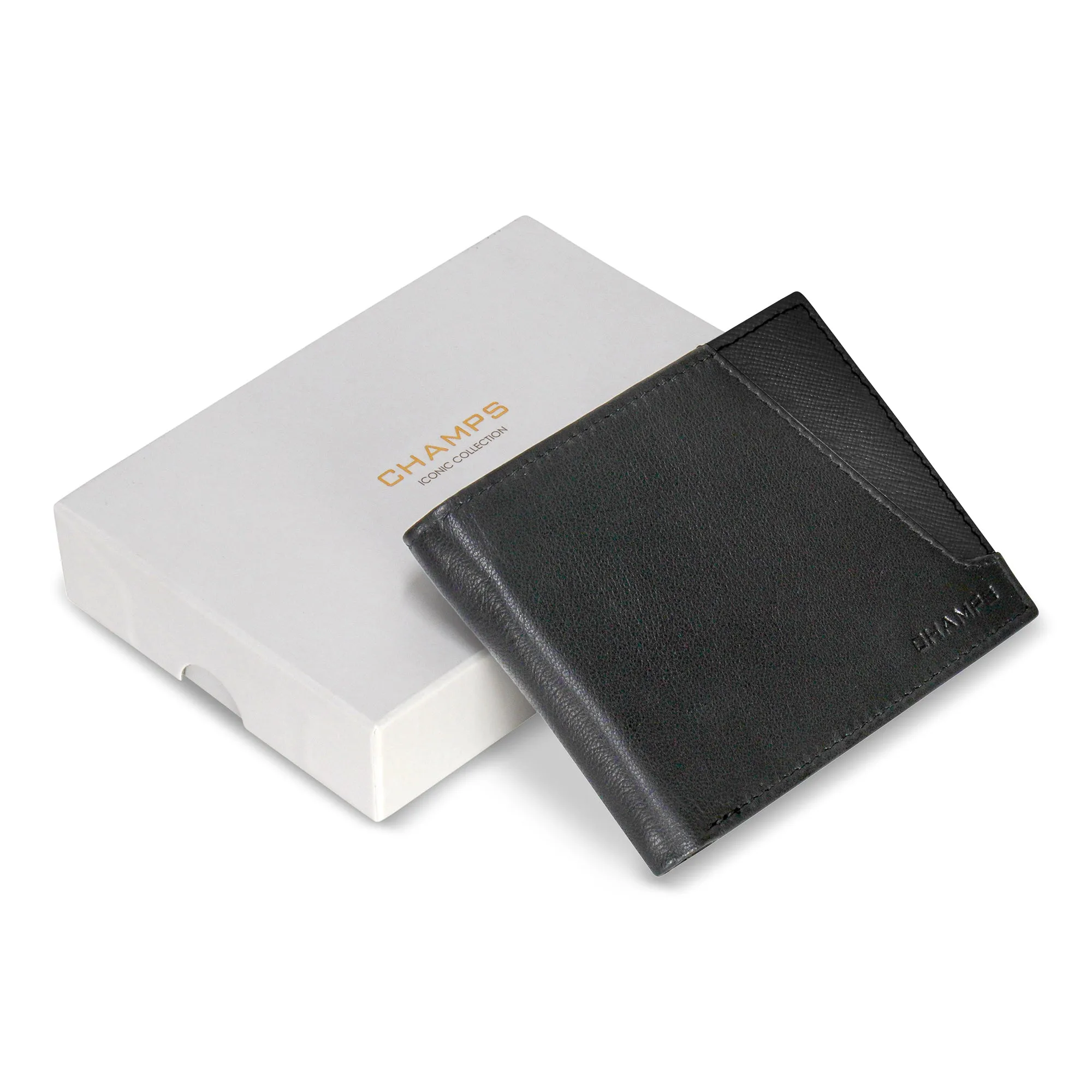 Iconic / Leather Top Wing Wallet