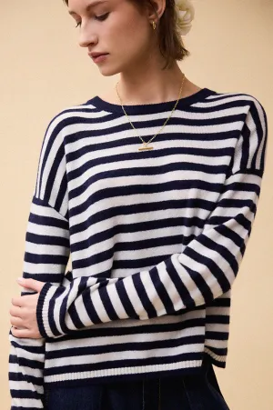 Iris Aria Stripe Cashmere Jumper