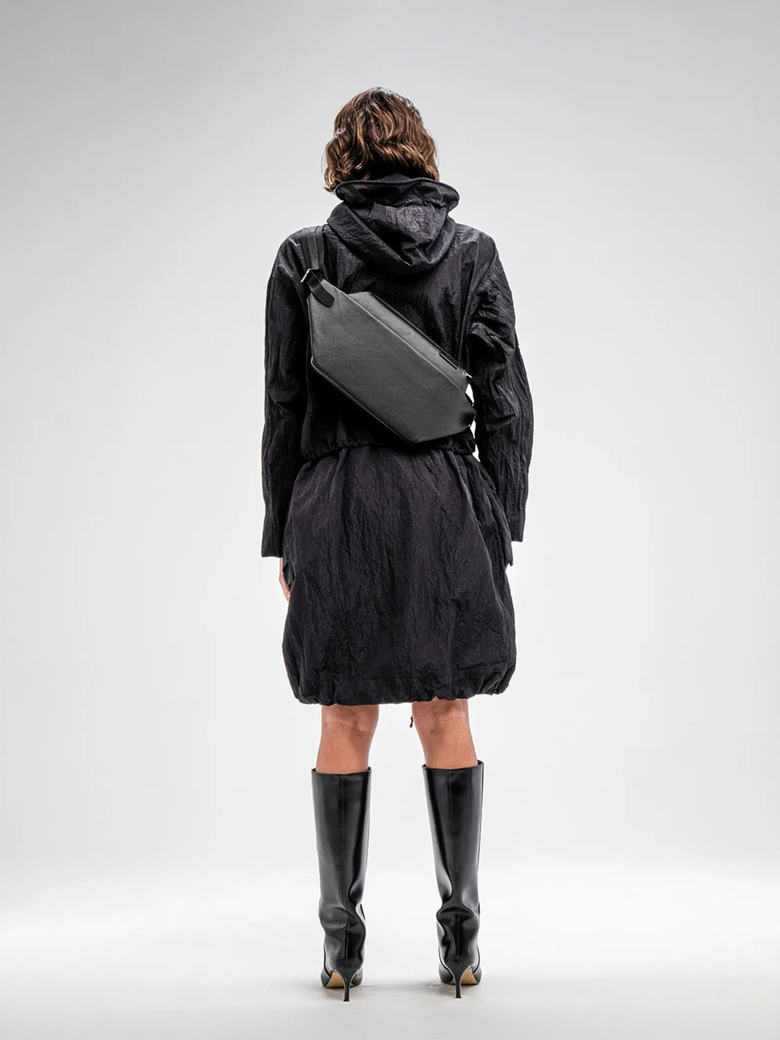 Isarau M Coated Canvas Black