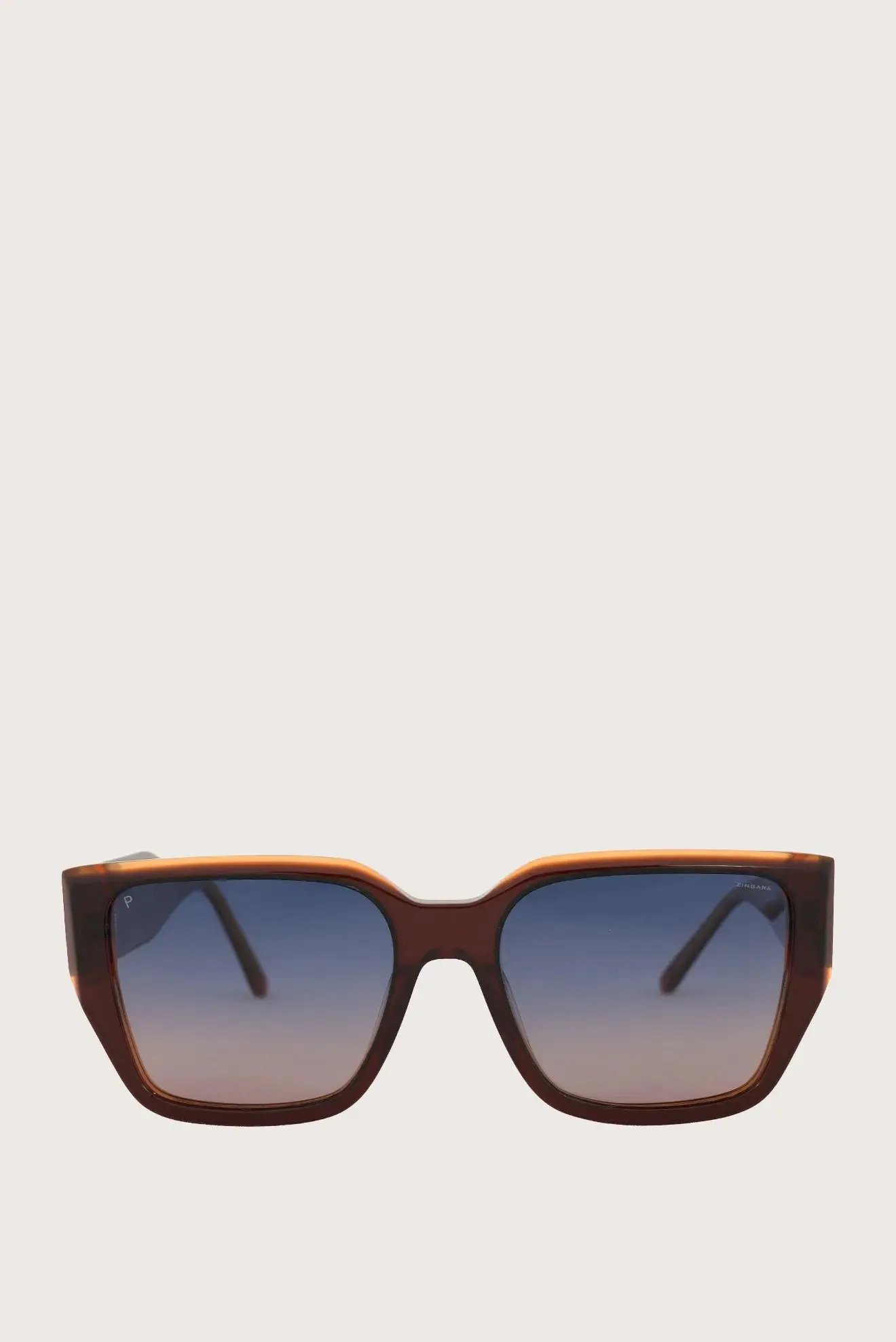 Janick Glasses - Square - Two-Layer Carey