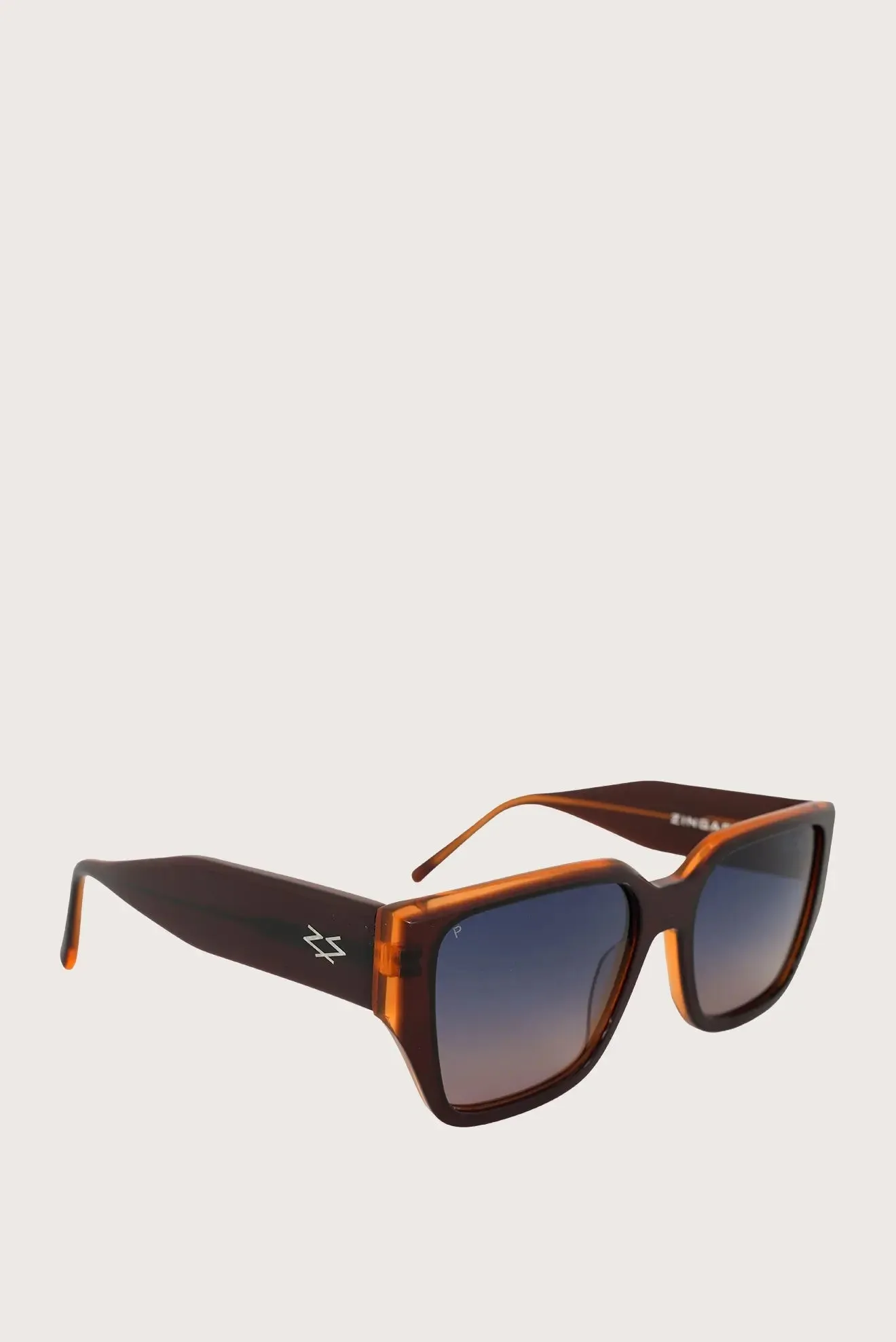 Janick Glasses - Square - Two-Layer Carey