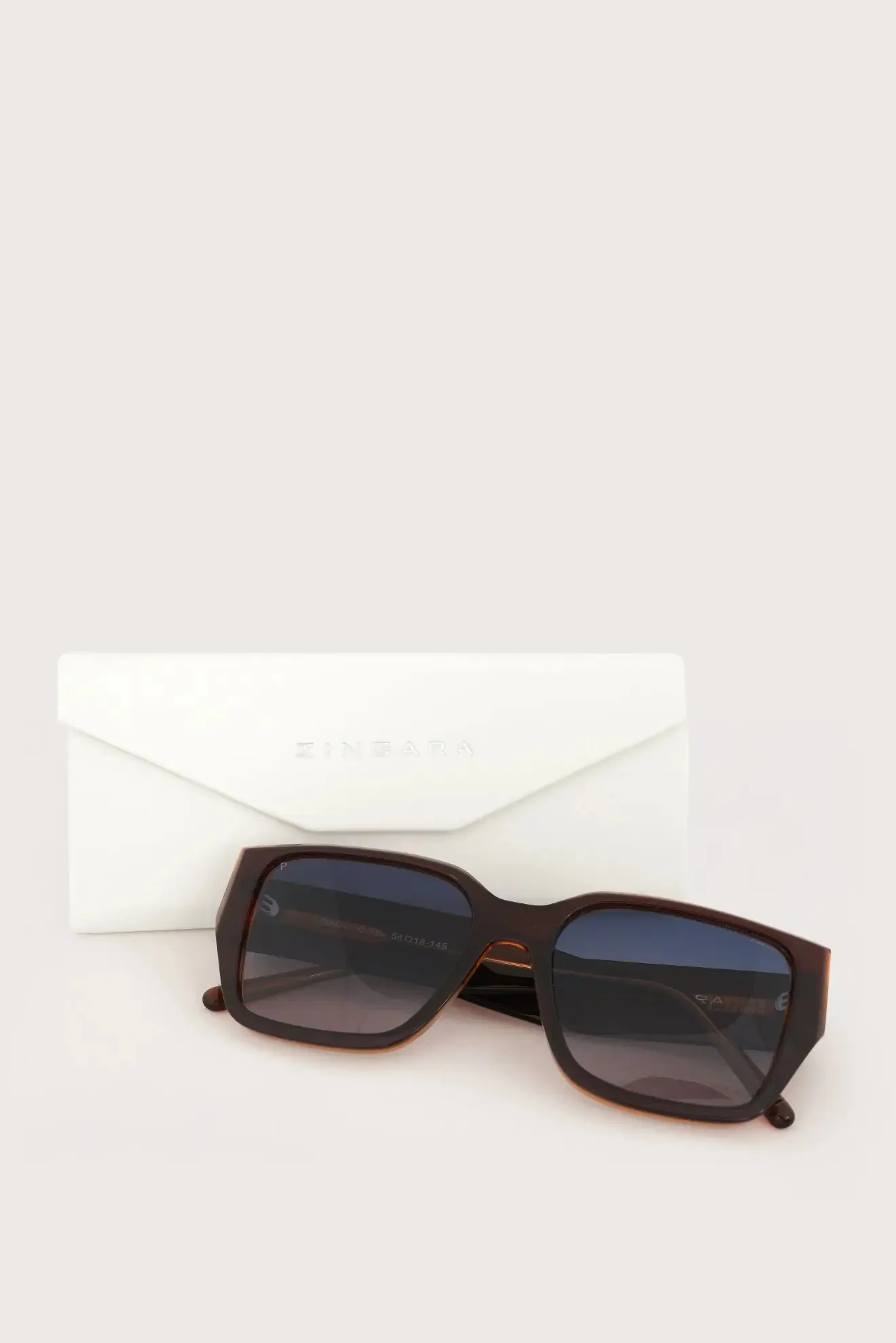 Janick Glasses - Square - Two-Layer Carey