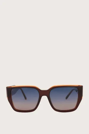 Janick Glasses - Square - Two-Layer Carey