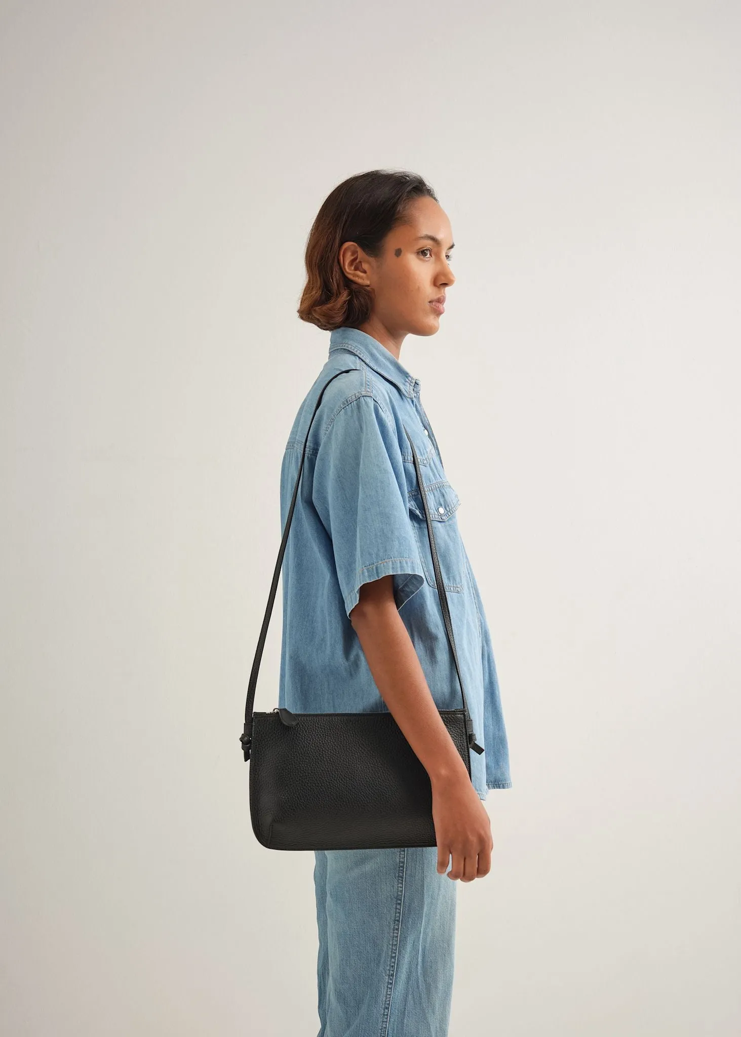 LARGE PURSE - BLACK RIO