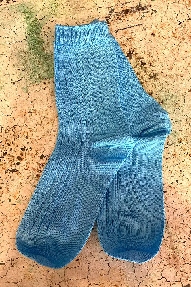 Le Bon Shoppe Her Blue Water Socks